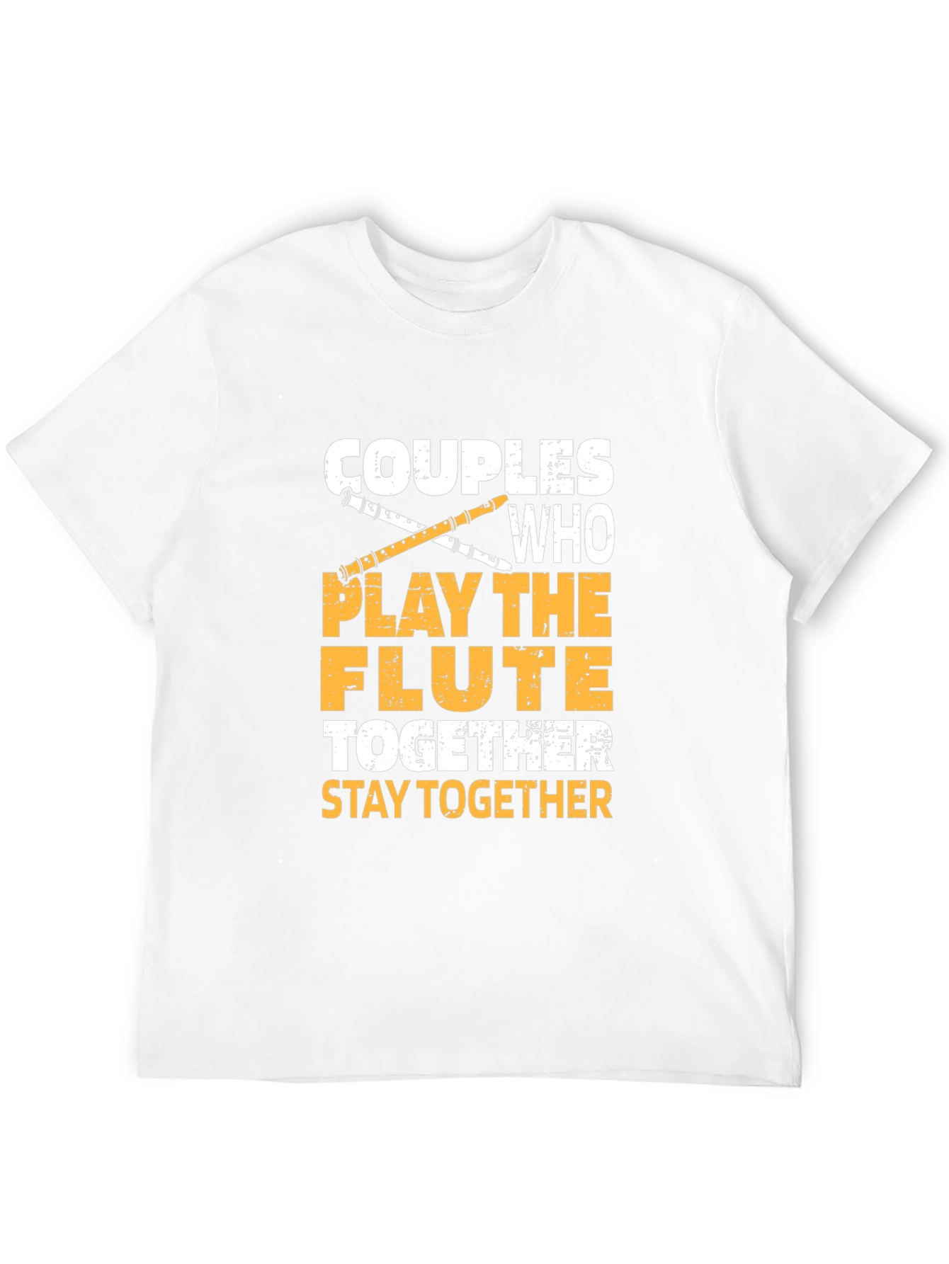 Couples Who Play The Flute Together T-Shirt