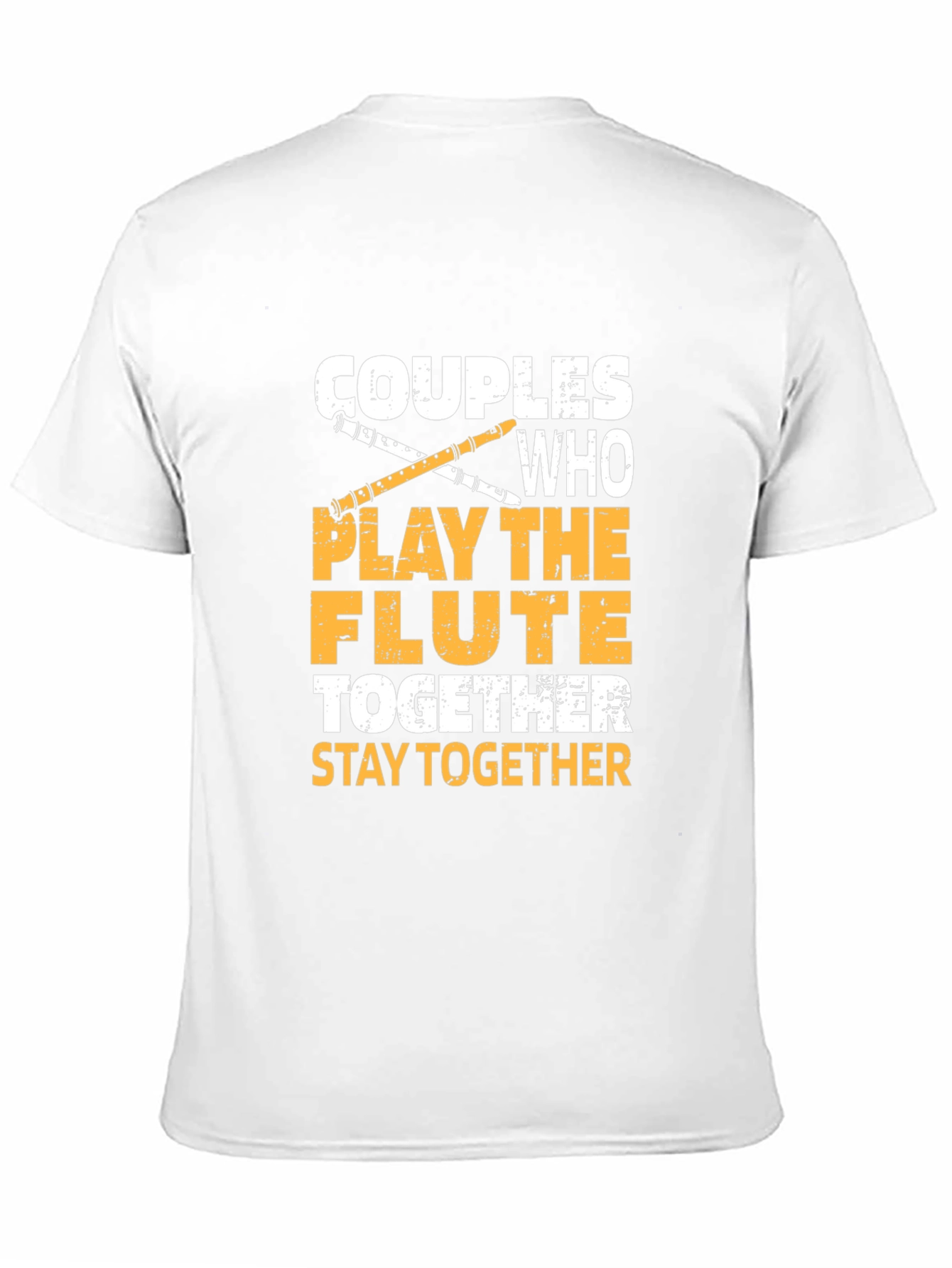 Couples Who Play The Flute Together T-Shirt