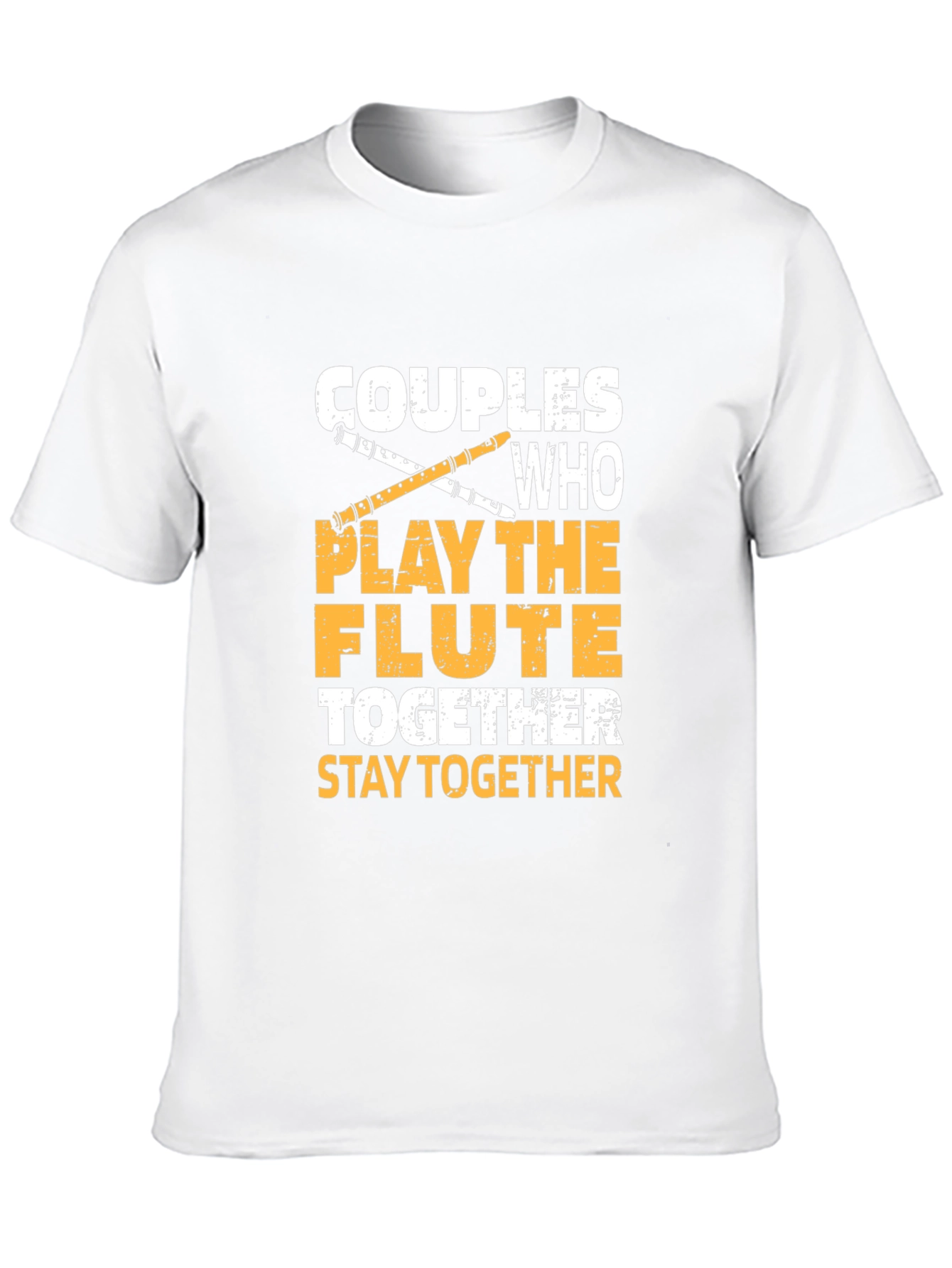 Couples Who Play The Flute Together T-Shirt