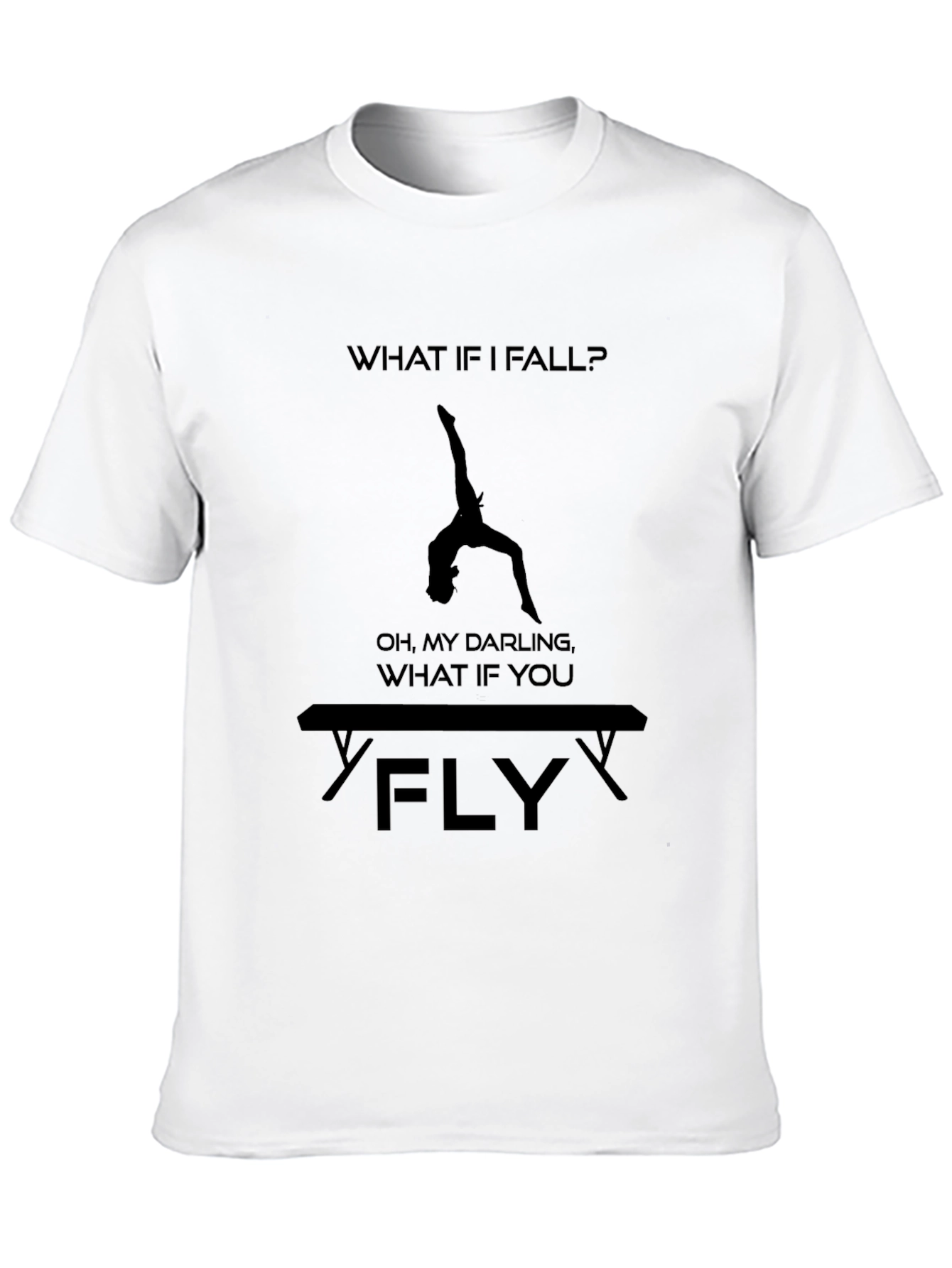 Gymnastics Fly Graphic T-Shirt
