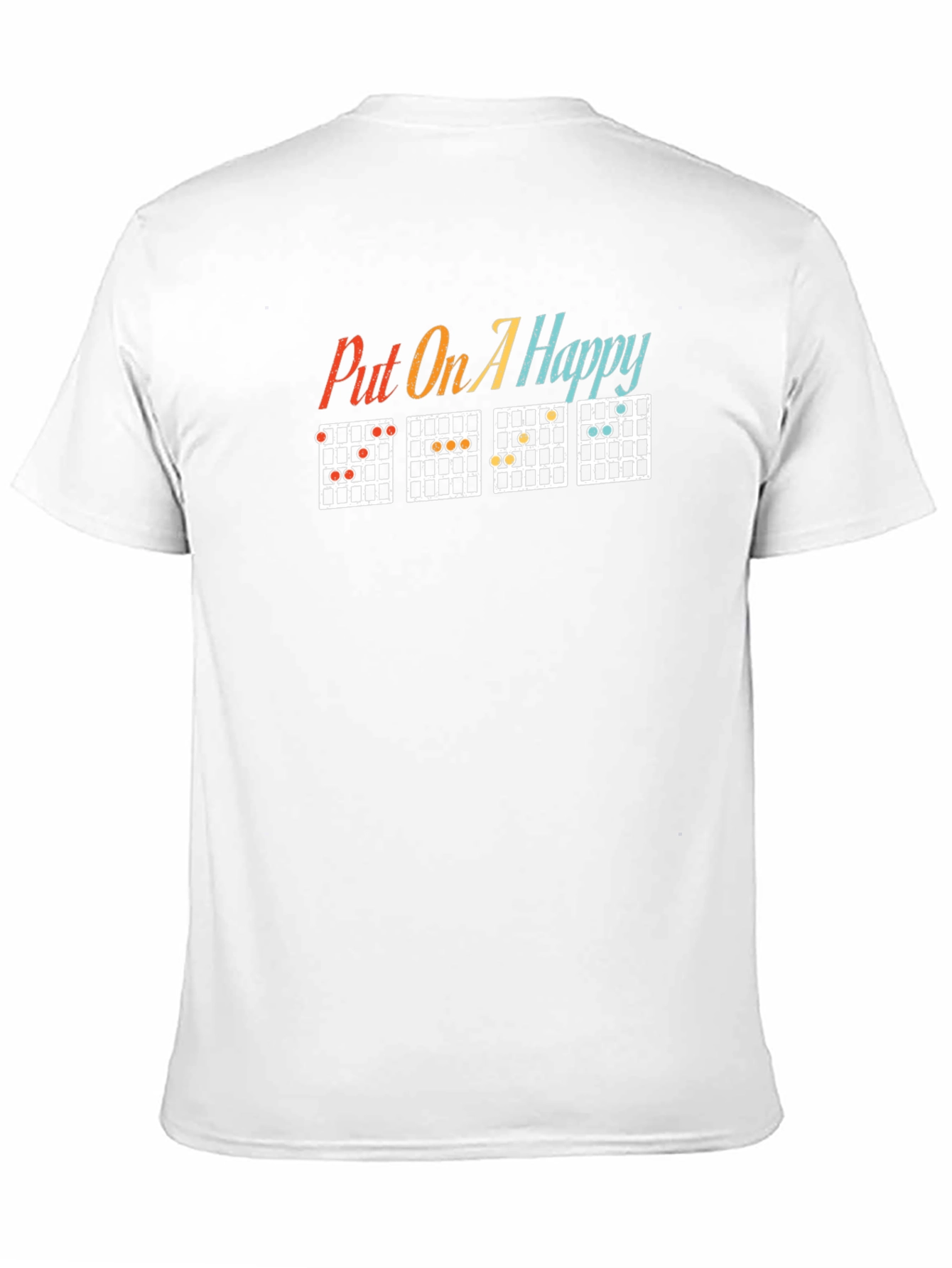 Happy Chords T-Shirt - Music Lover Tee
