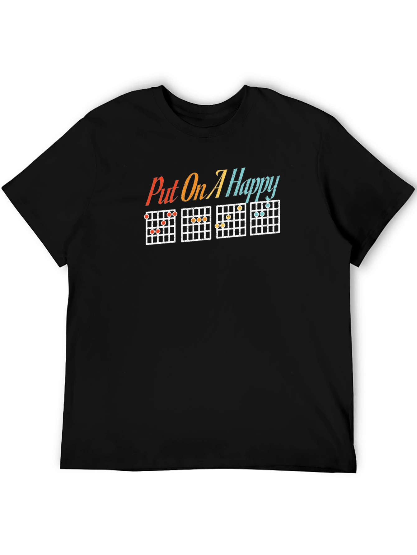 Happy Chords T-Shirt - Music Lover Tee