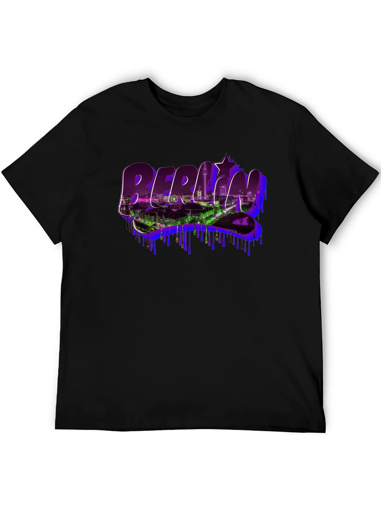 Berlin Skyline Graphic Tee - Urban Style