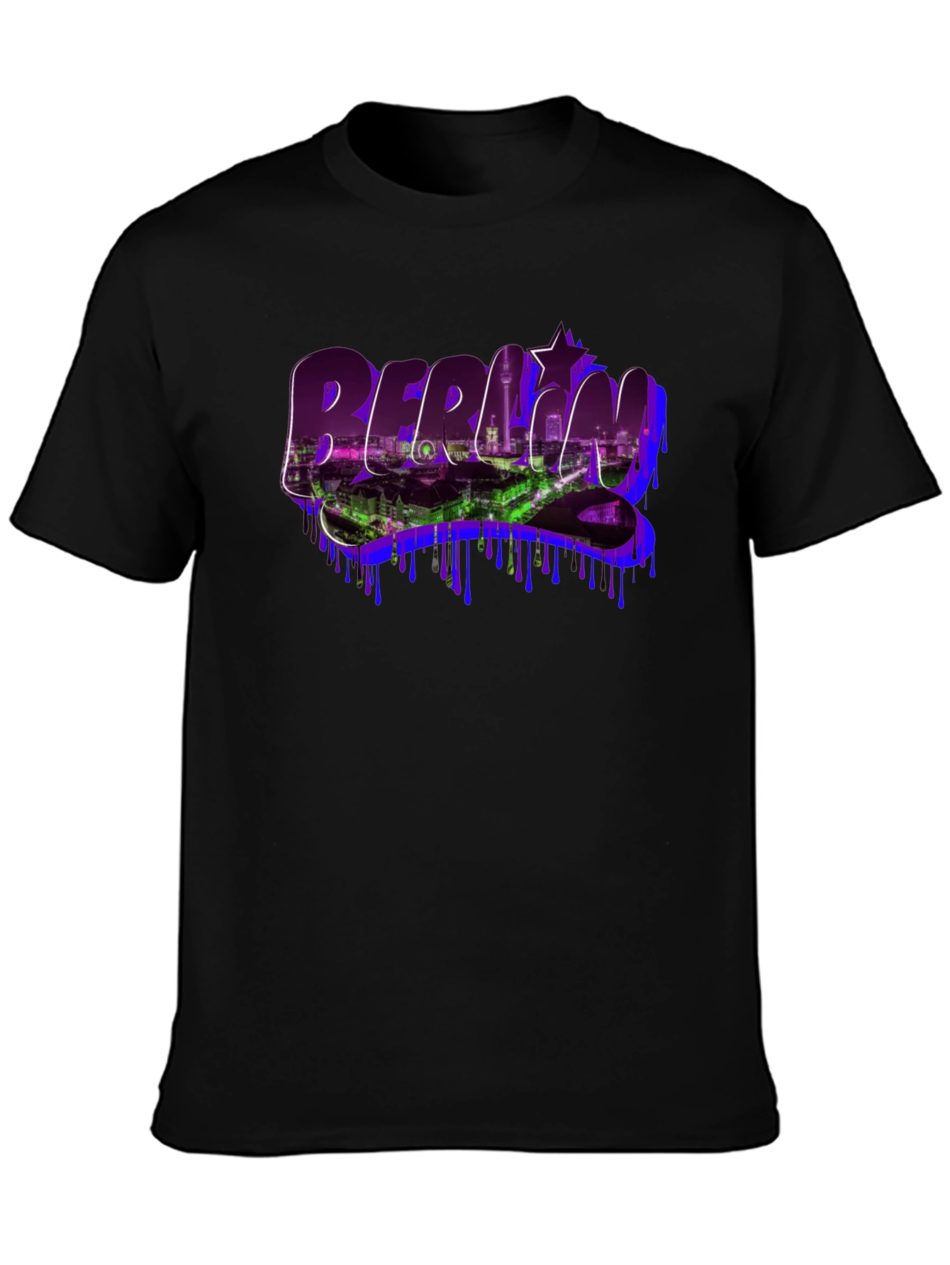 Berlin Skyline Graphic Tee - Urban Style