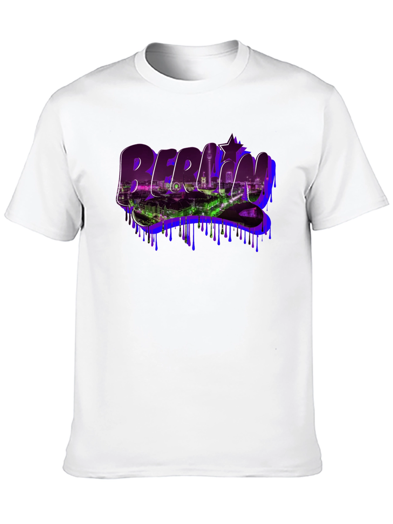 Berlin Skyline Graphic Tee - Urban Style
