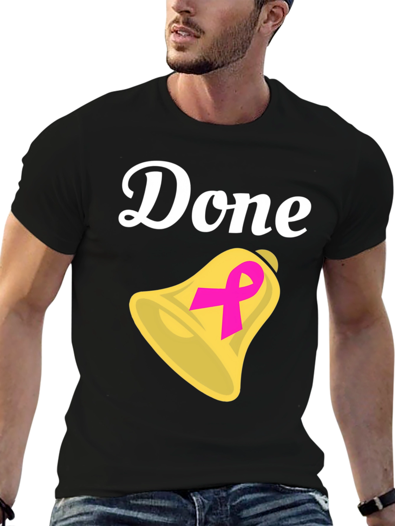 Done! Bell T-Shirt - Cancer Survivor Celebration Tee