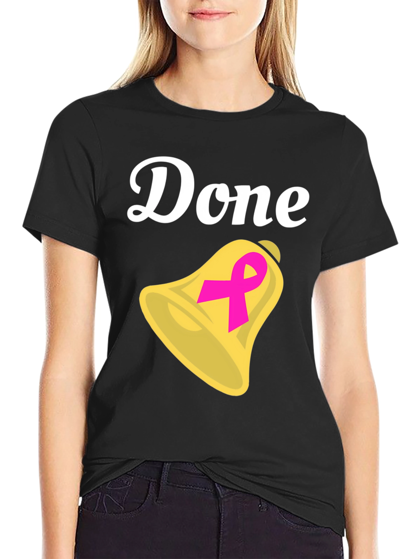 Done! Bell T-Shirt - Cancer Survivor Celebration Tee