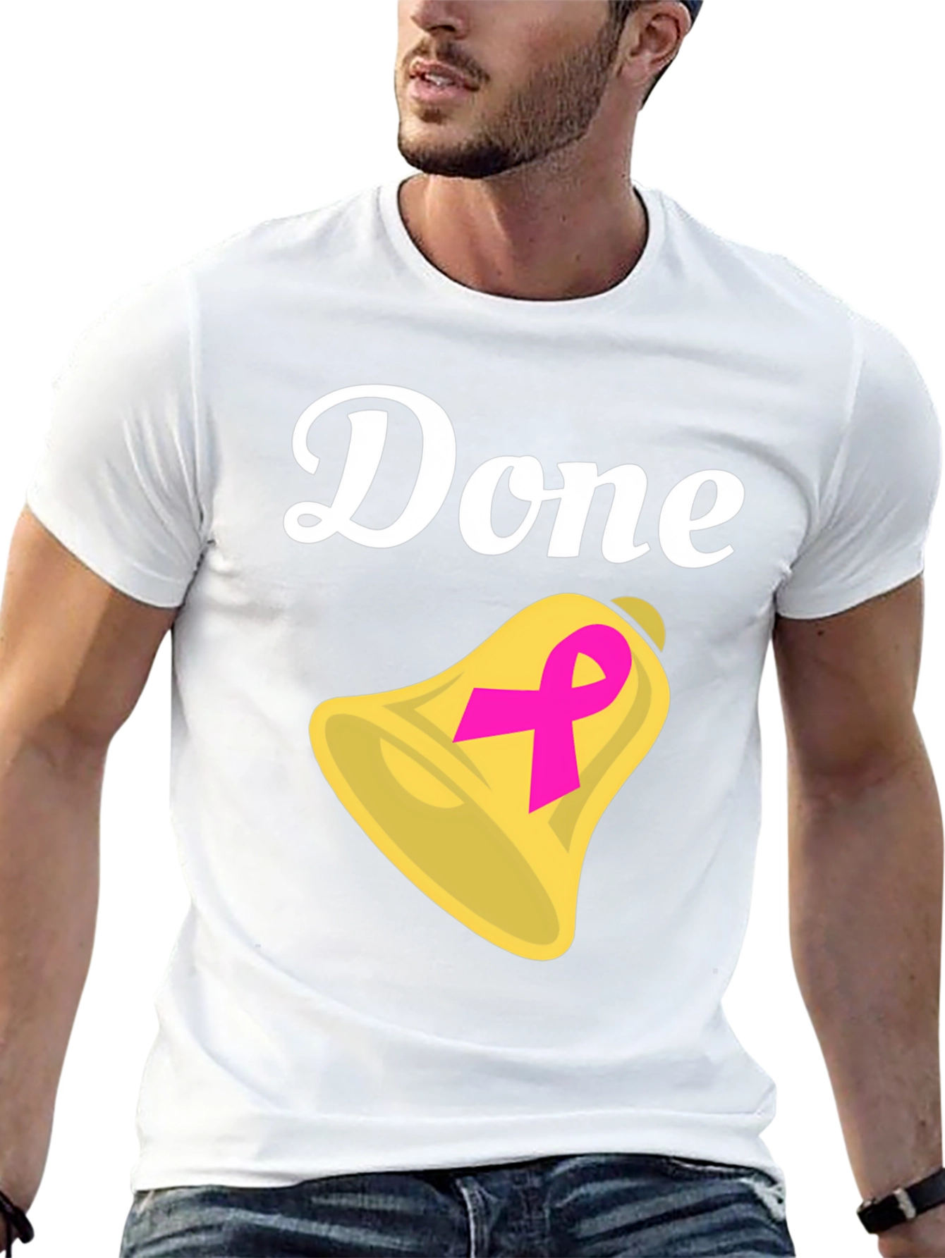Done! Bell T-Shirt - Cancer Survivor Celebration Tee