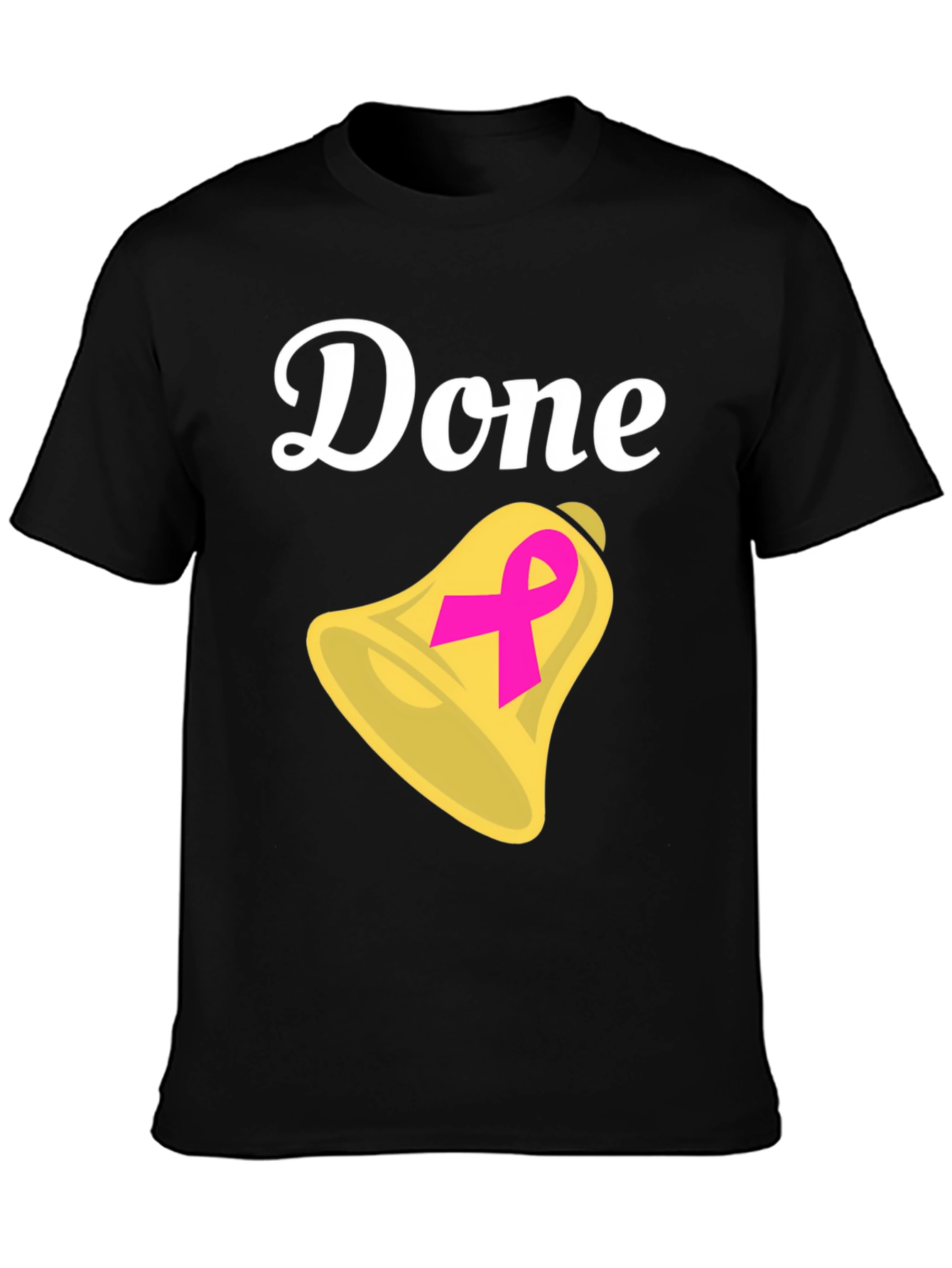 Done! Bell T-Shirt - Cancer Survivor Celebration Tee