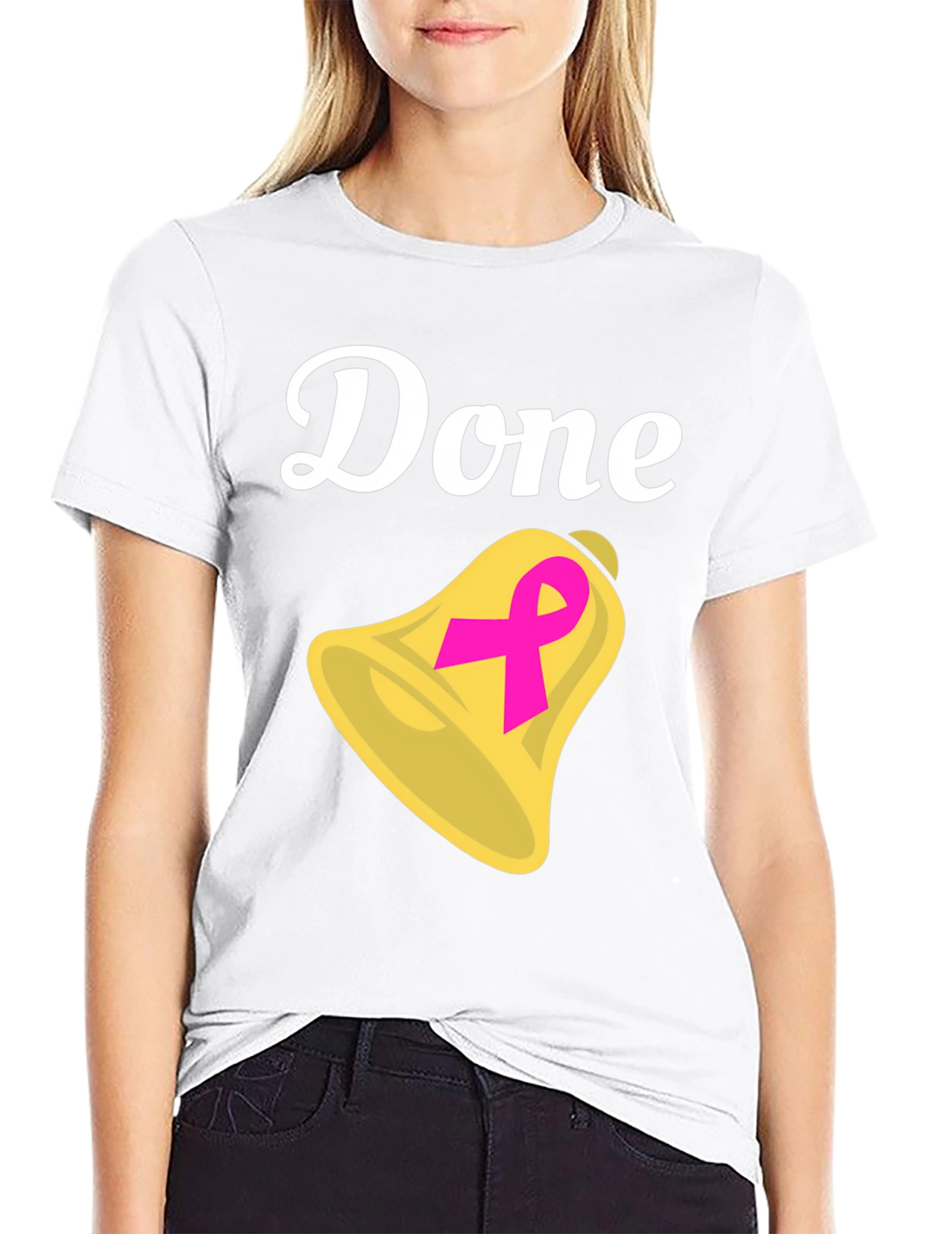 Done! Bell T-Shirt - Cancer Survivor Celebration Tee
