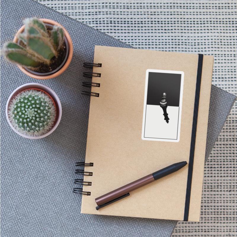 "Chess: Pawn Casts King's Shadow" Painting