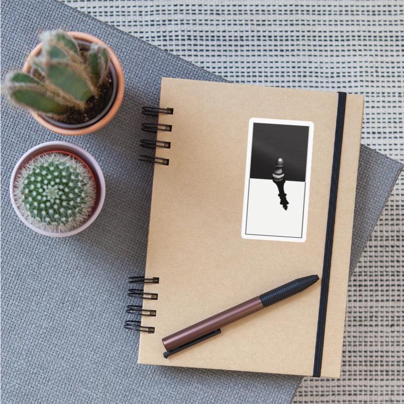 "Chess: Pawn Casts King's Shadow" Painting