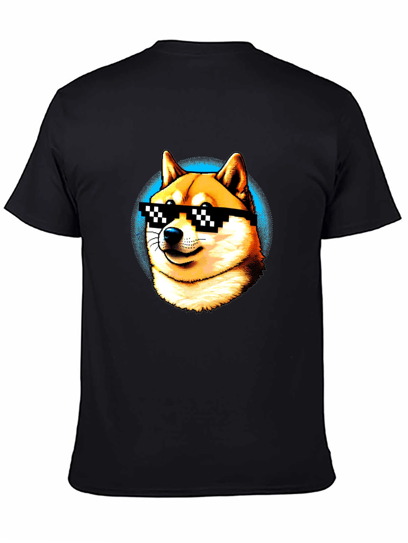 Doge Deal With It T-Shirt – Meme Shiba Inu Graphic Tee