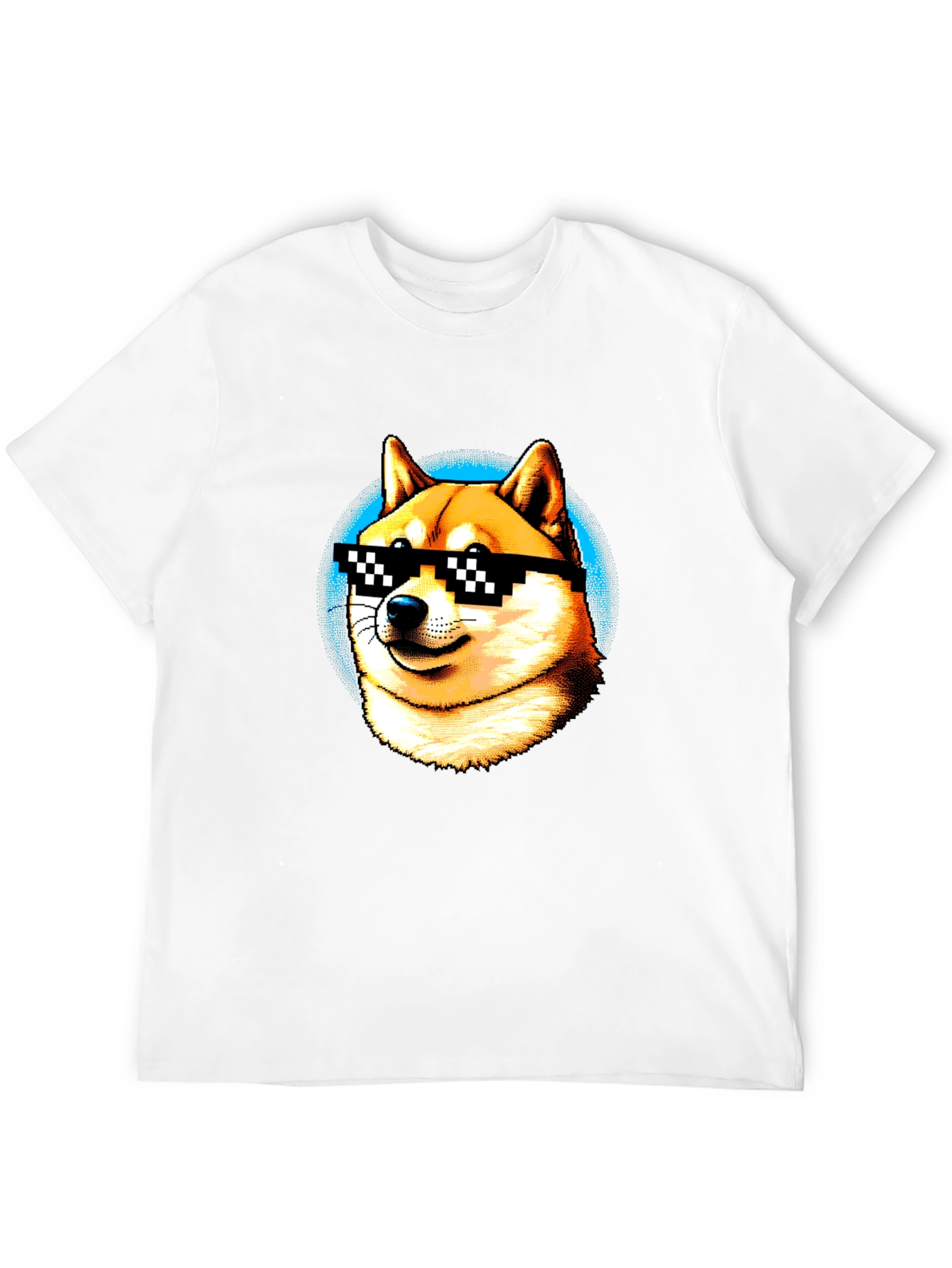 Doge Deal With It T-Shirt – Meme Shiba Inu Graphic Tee