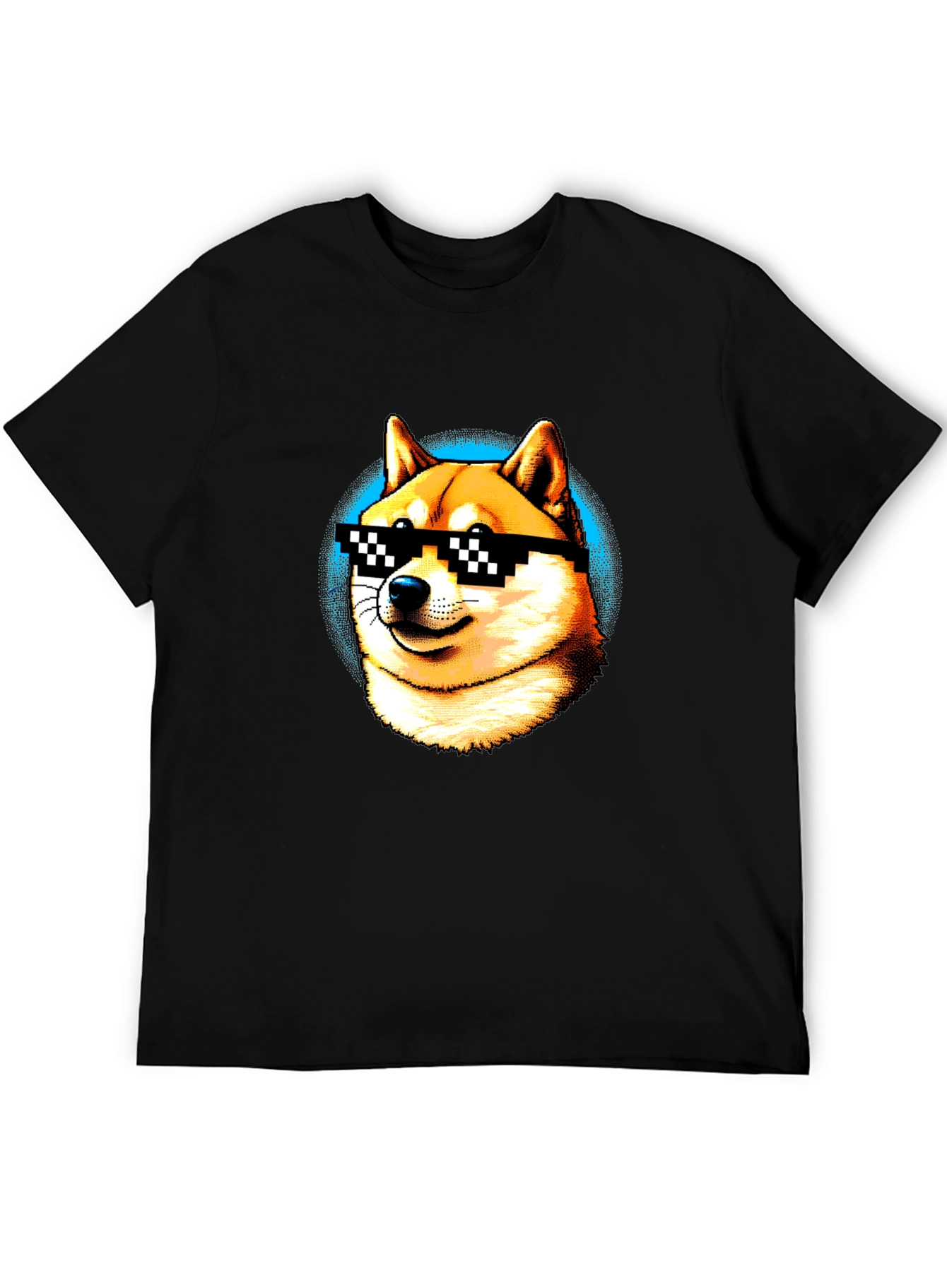 Doge Deal With It T-Shirt – Meme Shiba Inu Graphic Tee