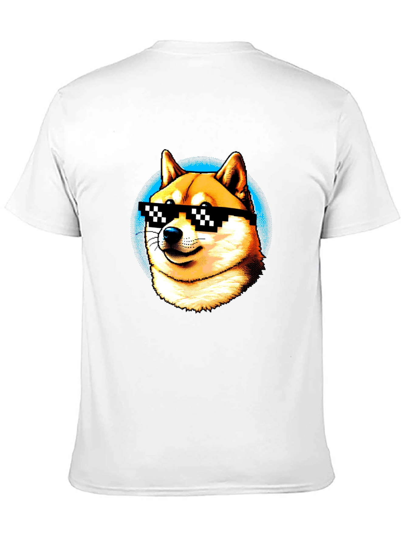Doge Deal With It T-Shirt – Meme Shiba Inu Graphic Tee