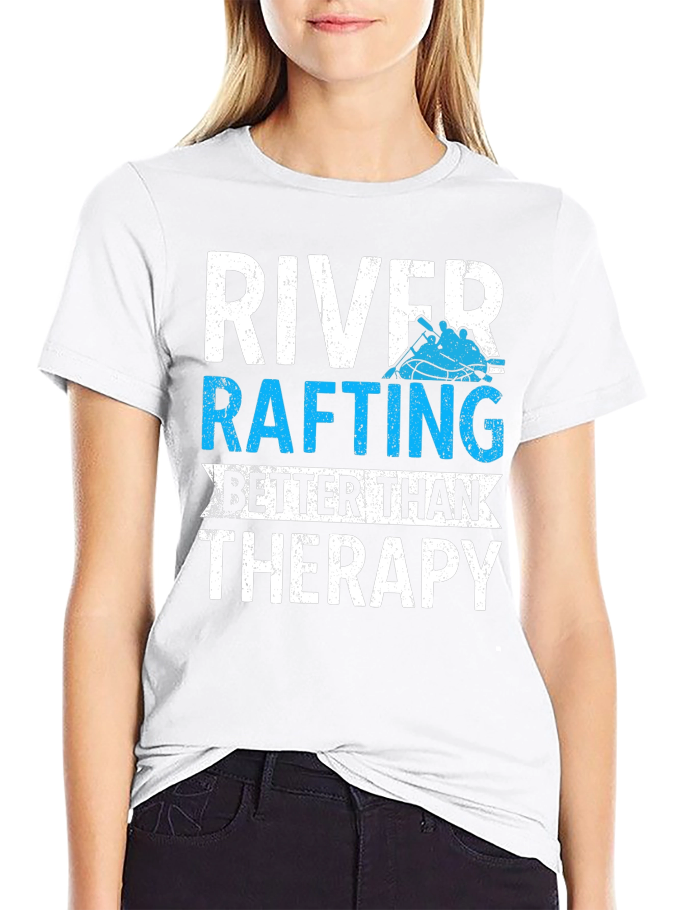 River Rafting Better Than Therapy T-Shirt