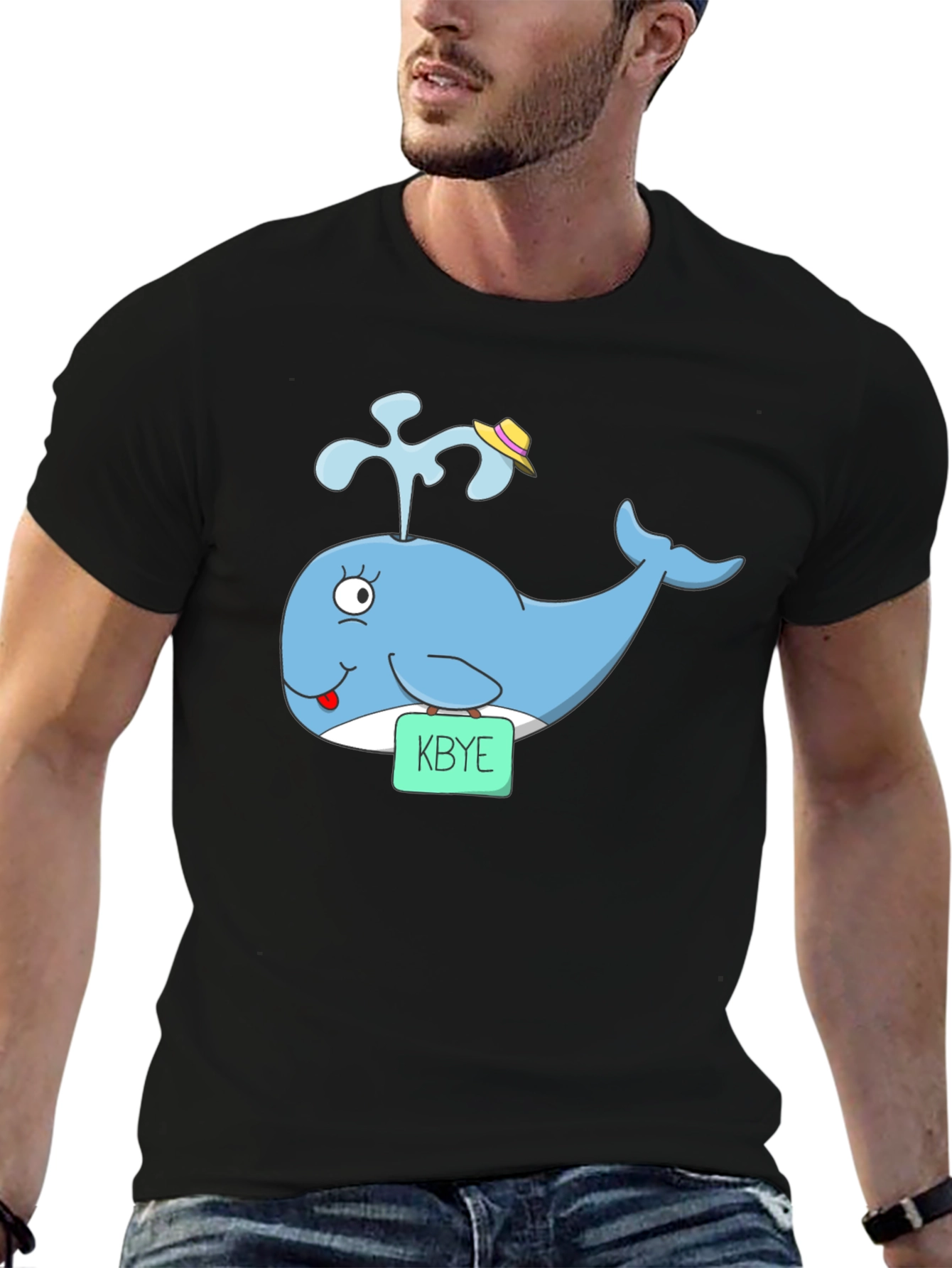 Whimsical Whale KBYE Graphic Tee