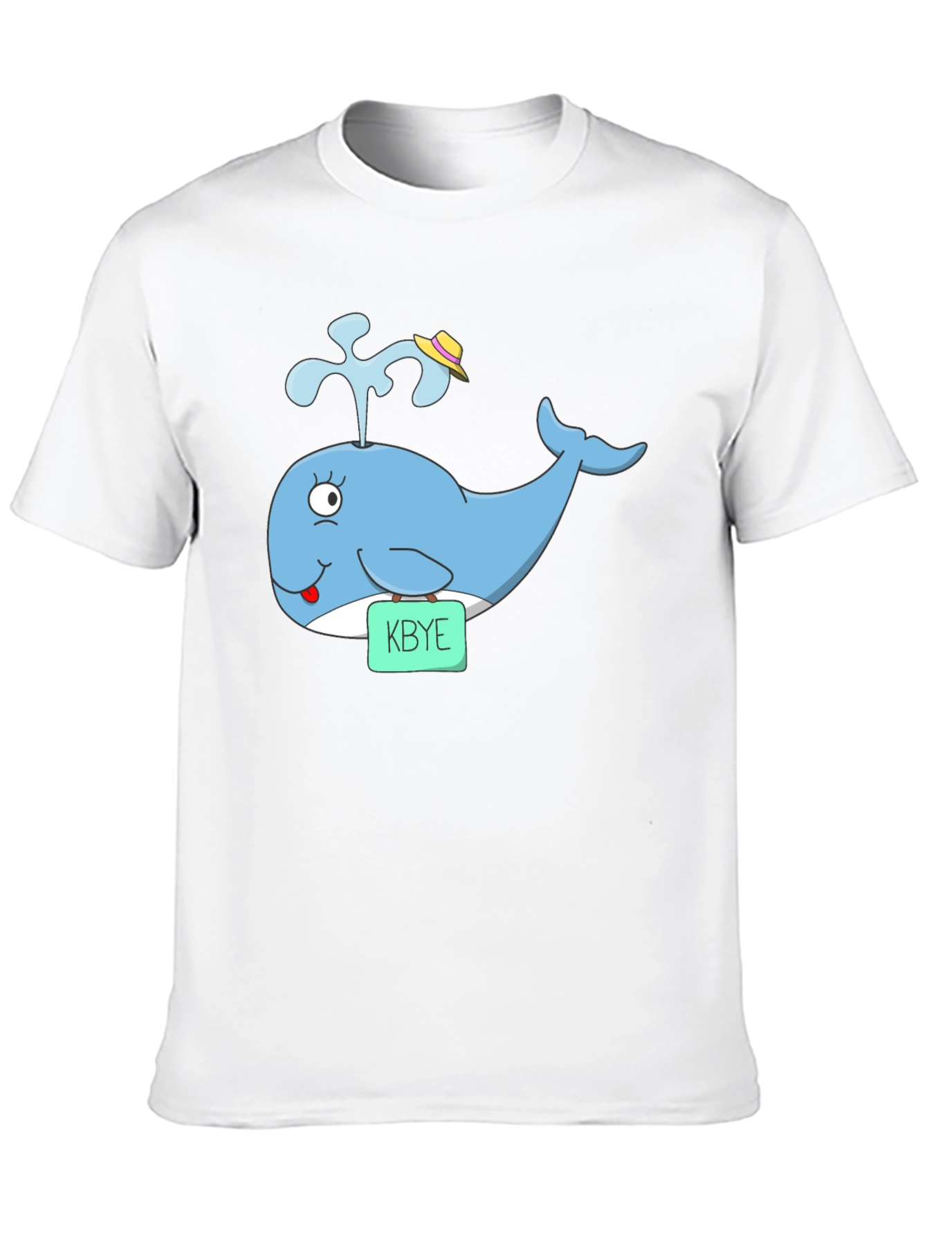Whimsical Whale KBYE Graphic Tee