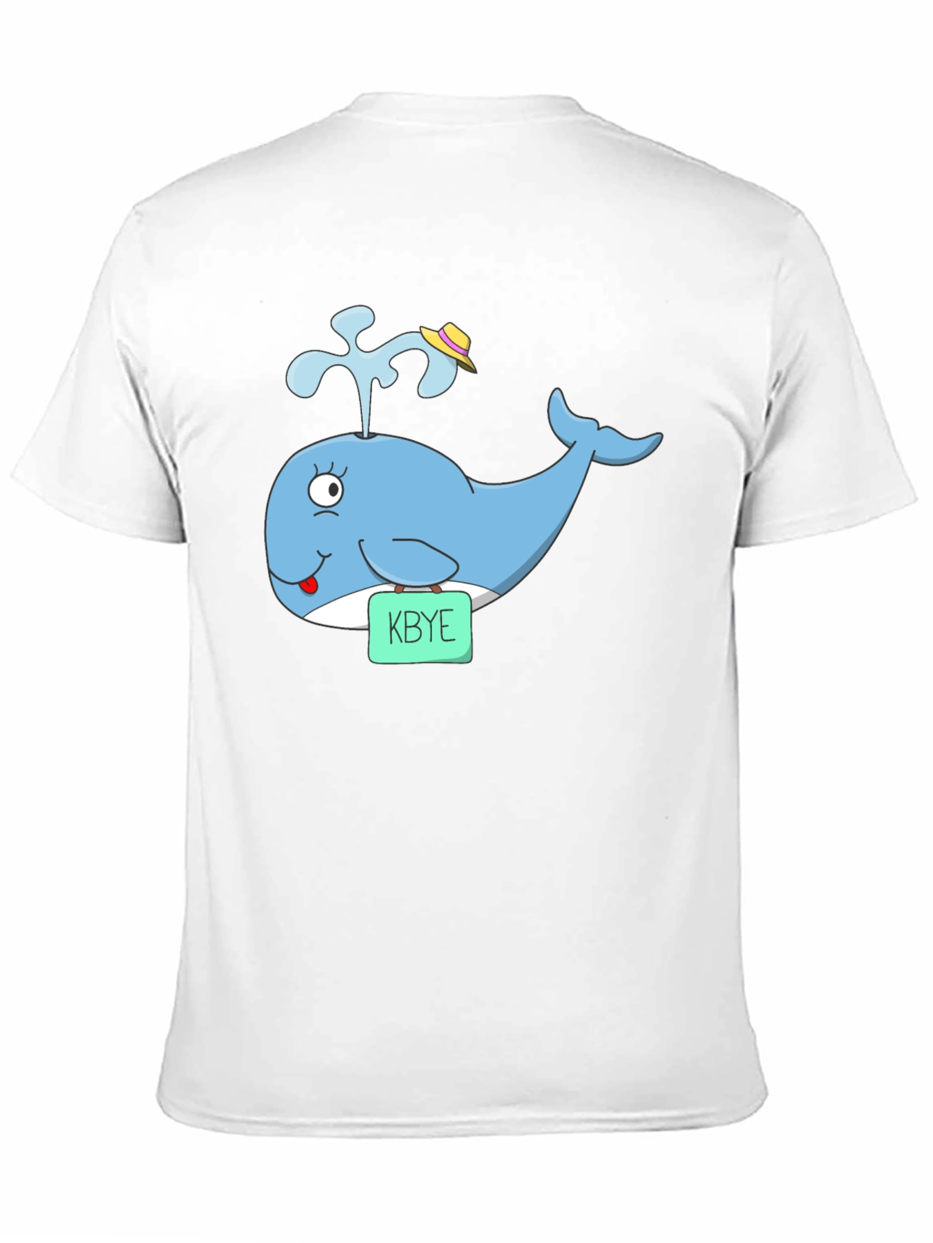 Whimsical Whale KBYE Graphic Tee