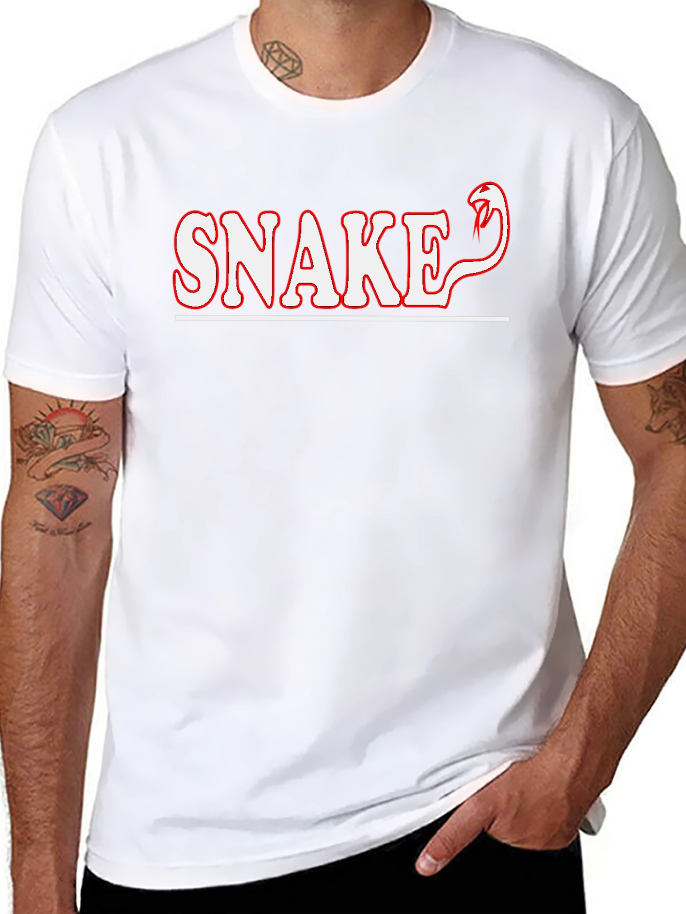 Snake Graphic Tee - Cool & Unique Design