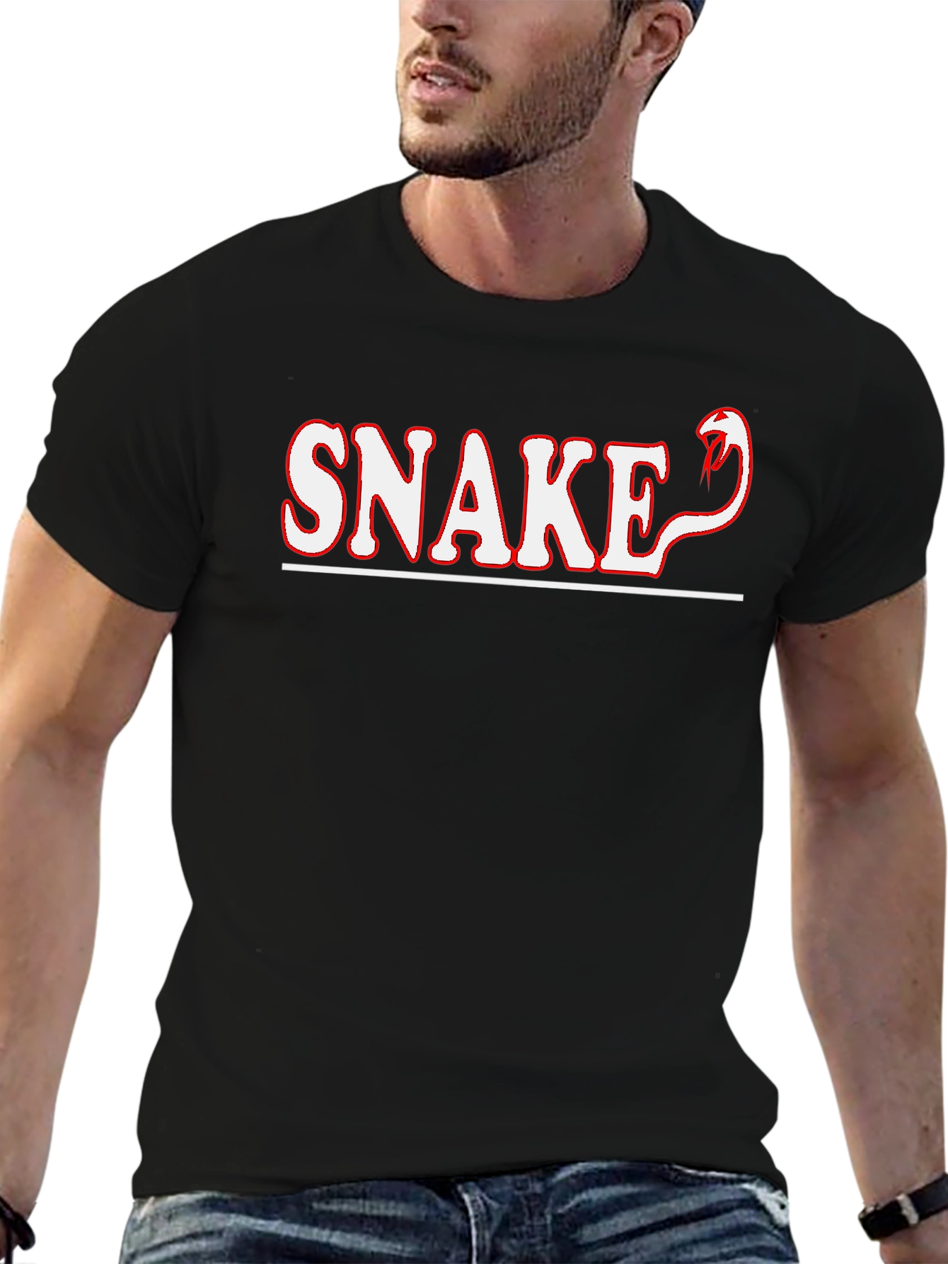Snake Graphic Tee - Cool & Unique Design