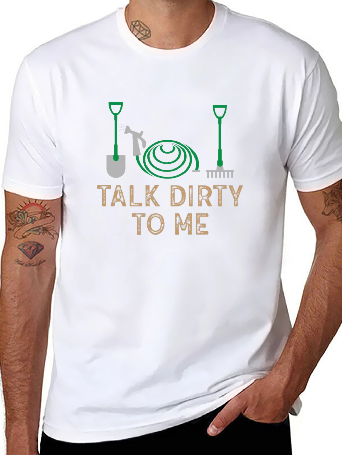 Talk Dirty To Me Gardening T-Shirt