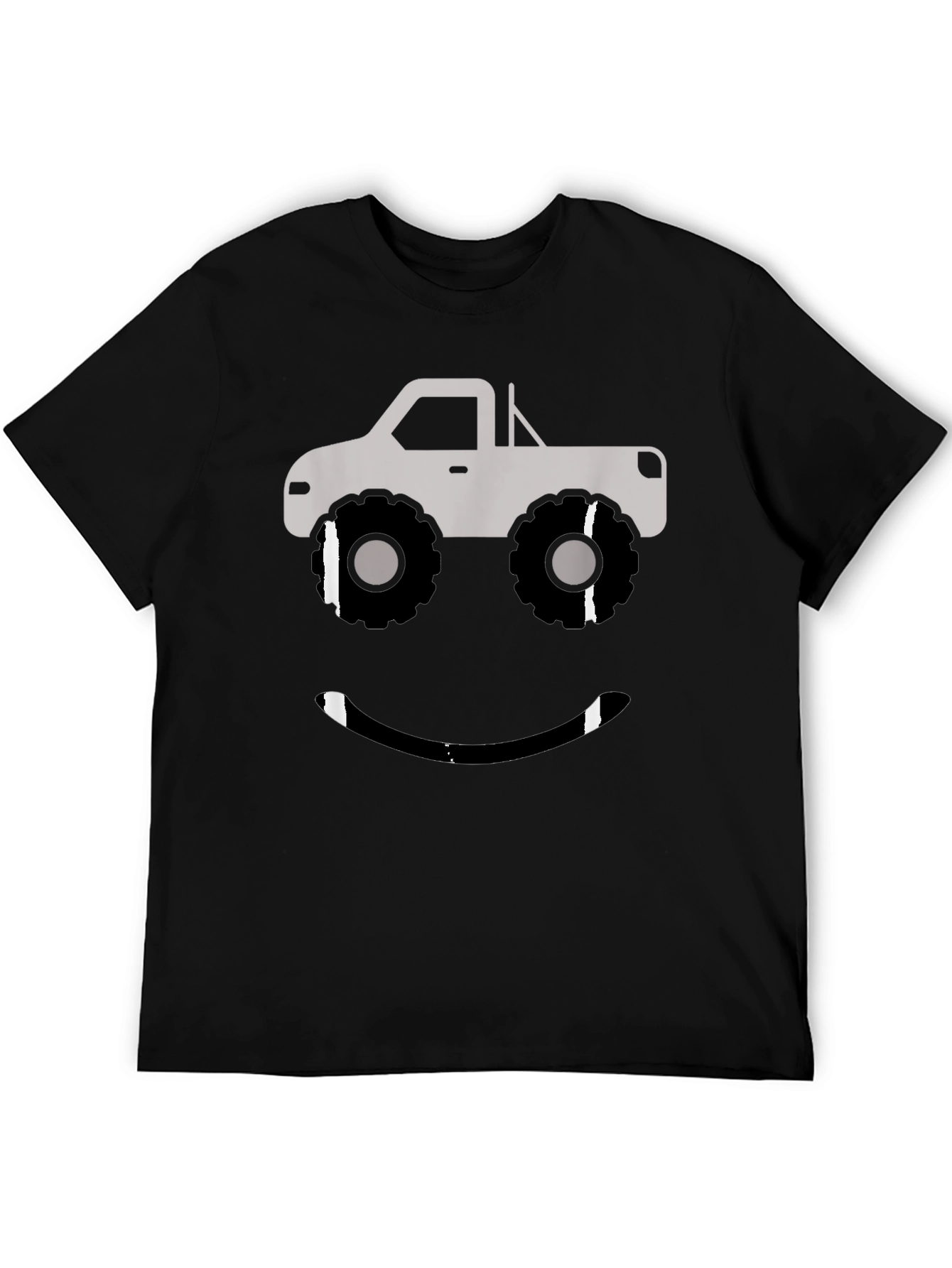 Monster Truck Smile Graphic Tee