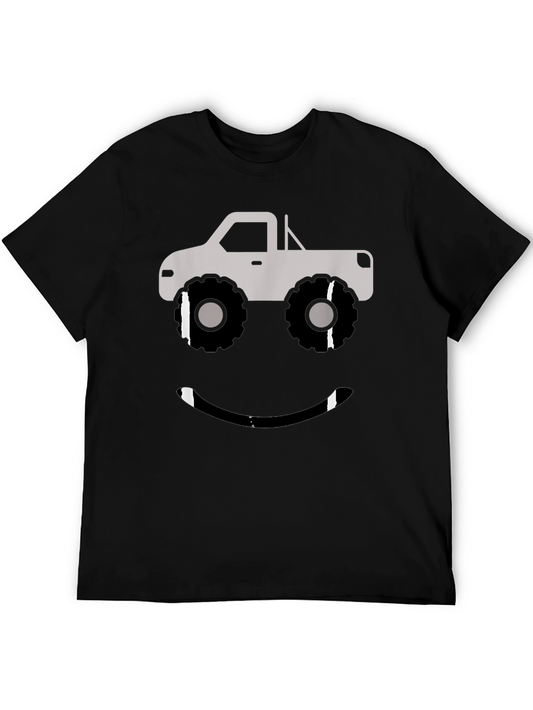 Monster Truck Smile Graphic Tee