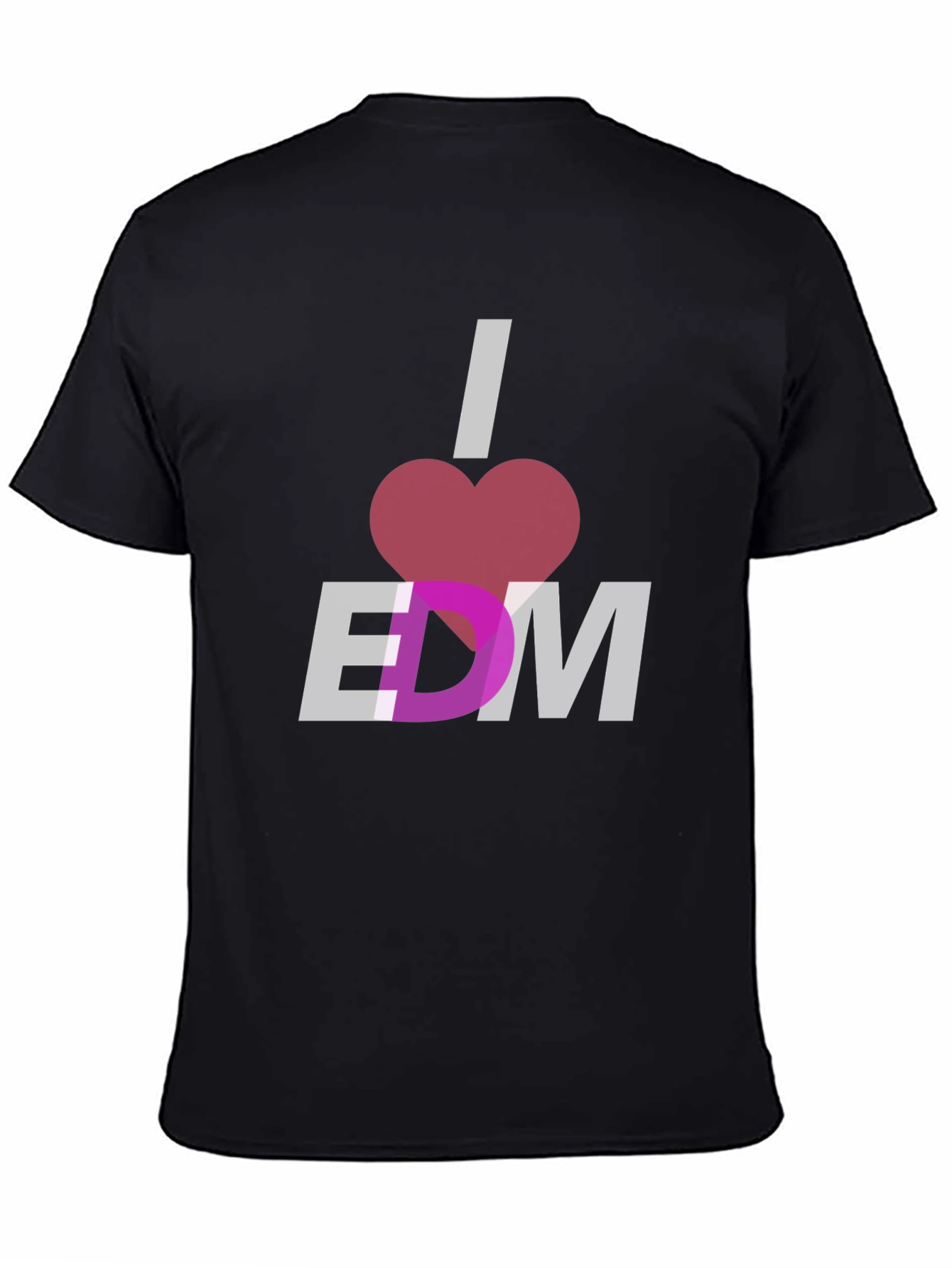 I Heart EDM Black T-Shirt