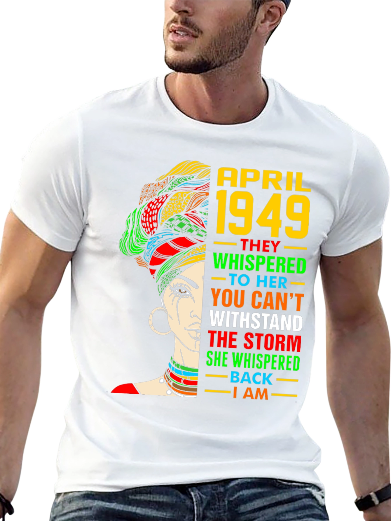 April 1949 T-Shirt African Queen Black History Month