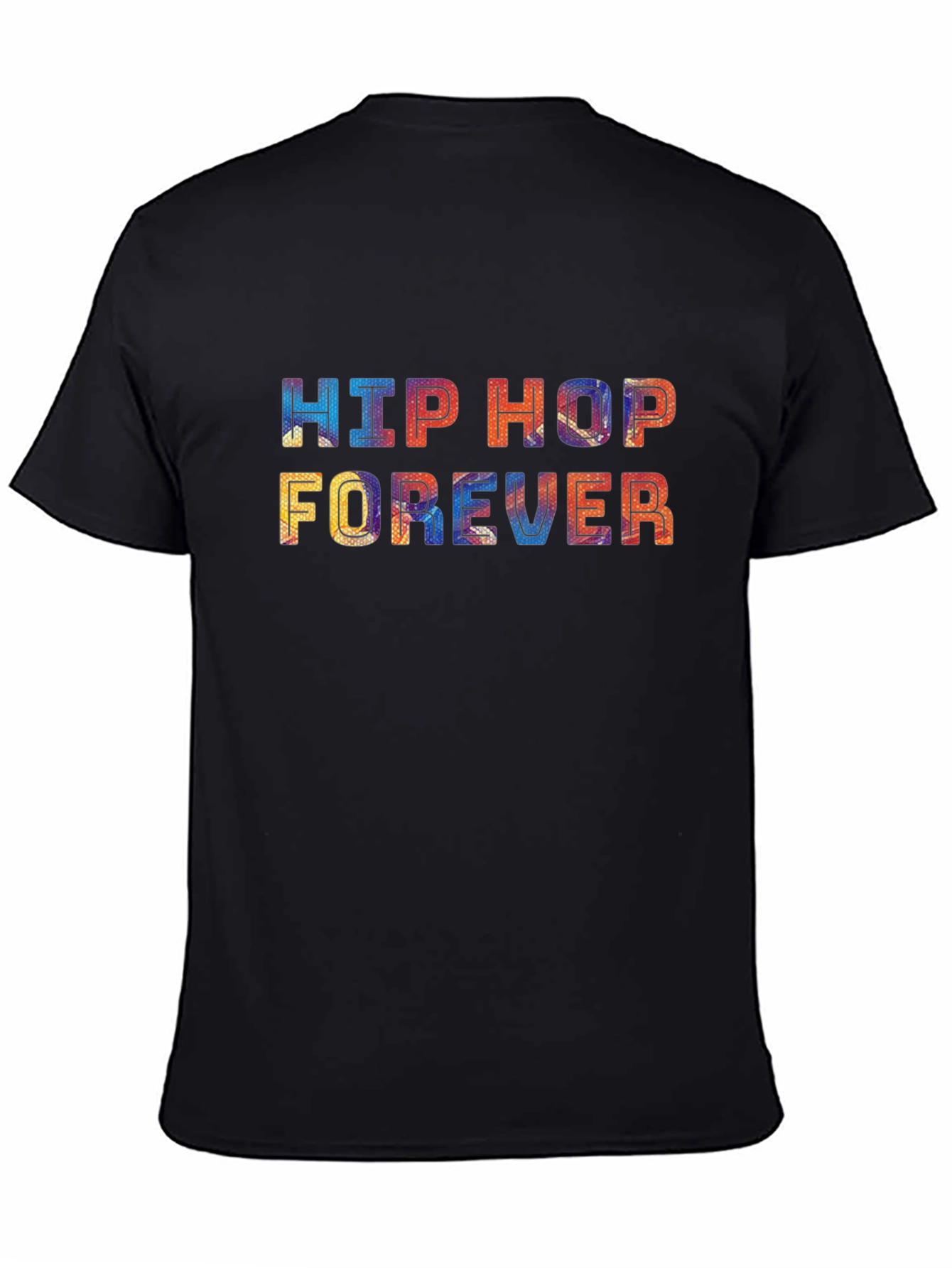 Hip Hop Forever Graphic Print T-Shirt