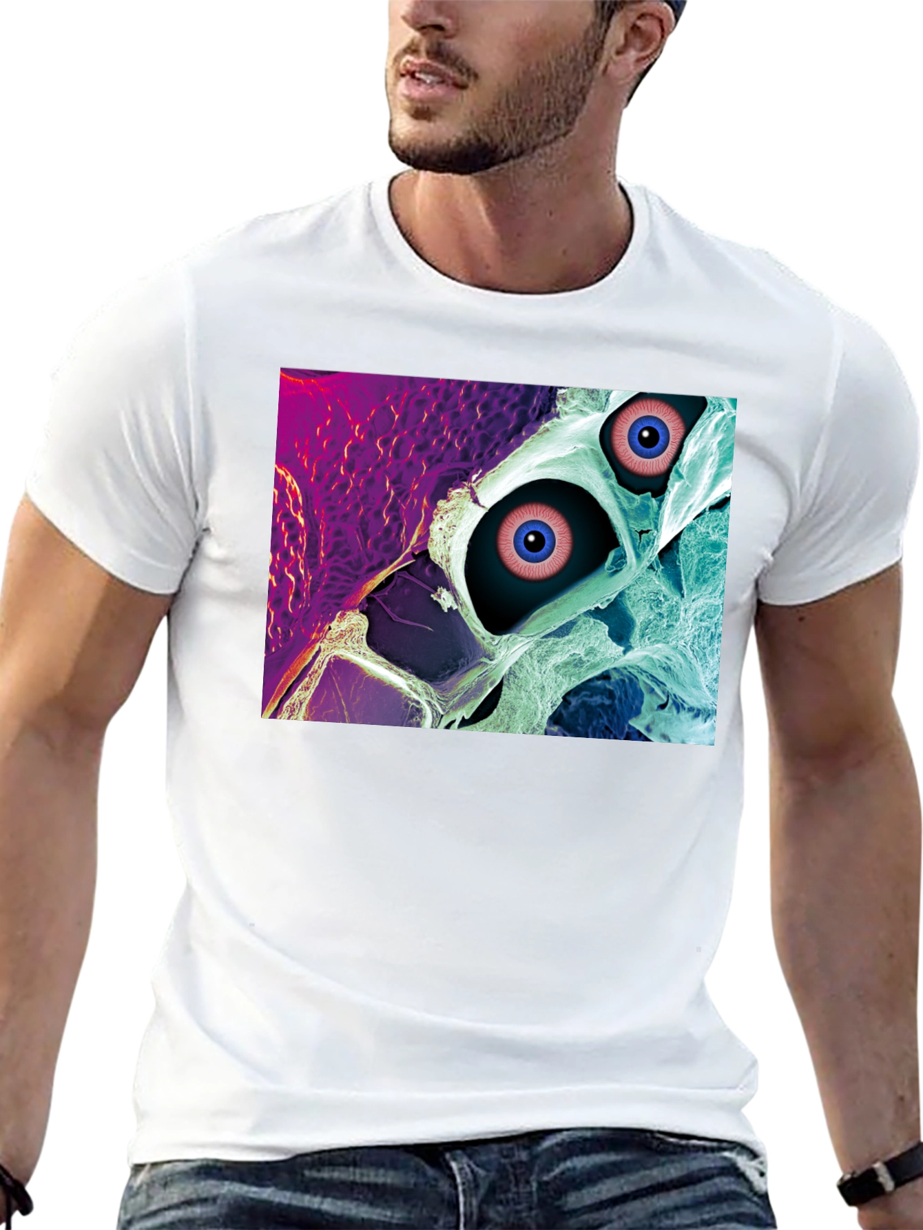 Eye See You Graphic T-Shirt - Unique Design