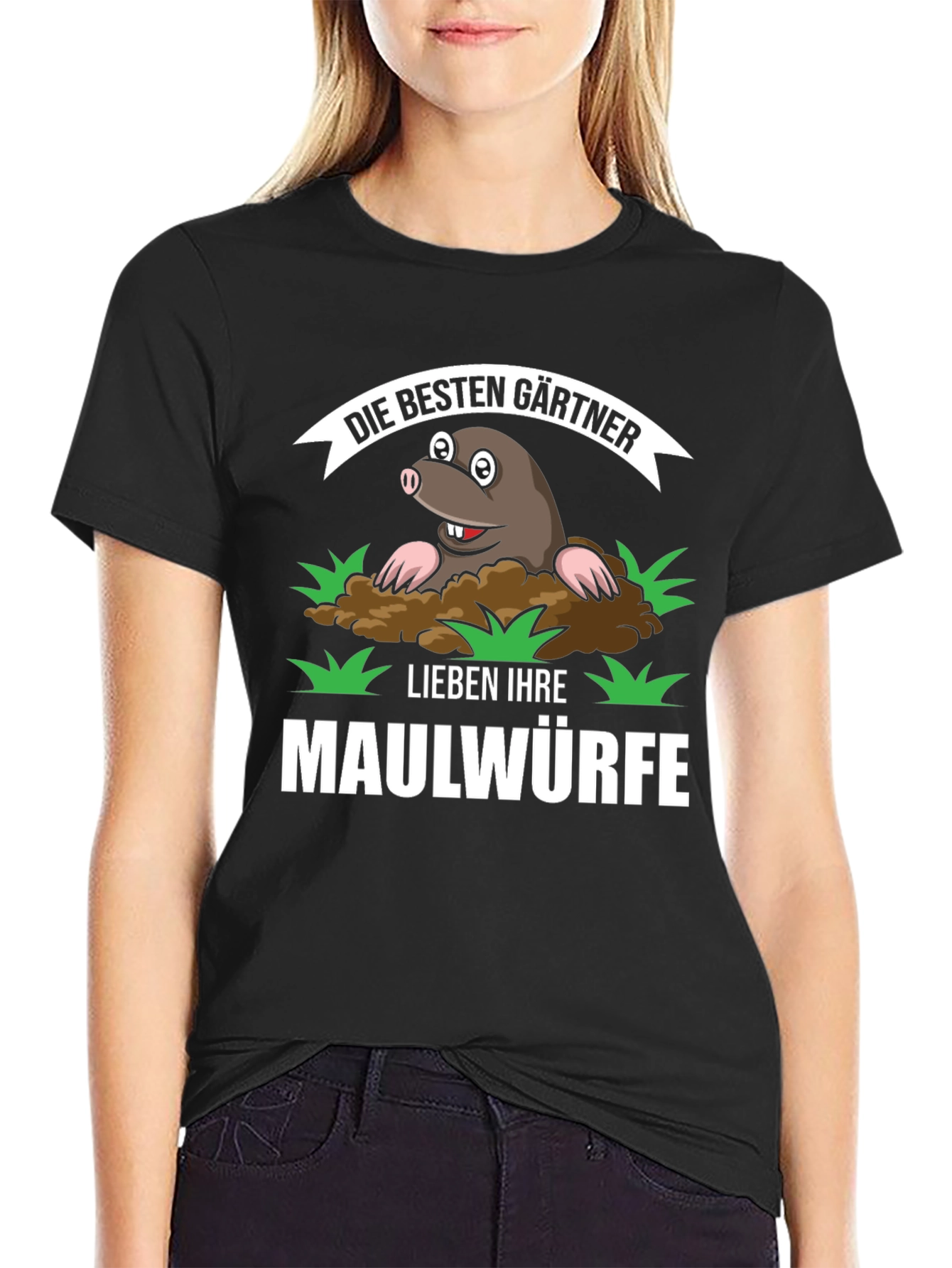 Funny Gardener Mole T-Shirt - Best Gardeners Love Moles