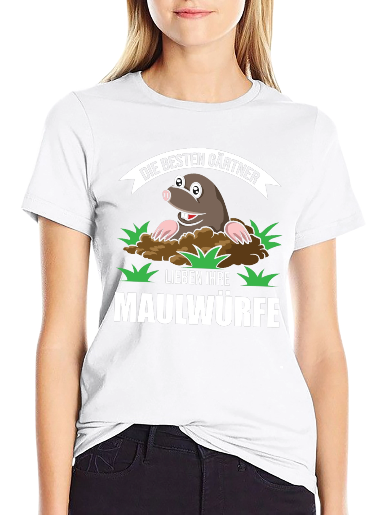Funny Gardener Mole T-Shirt - Best Gardeners Love Moles