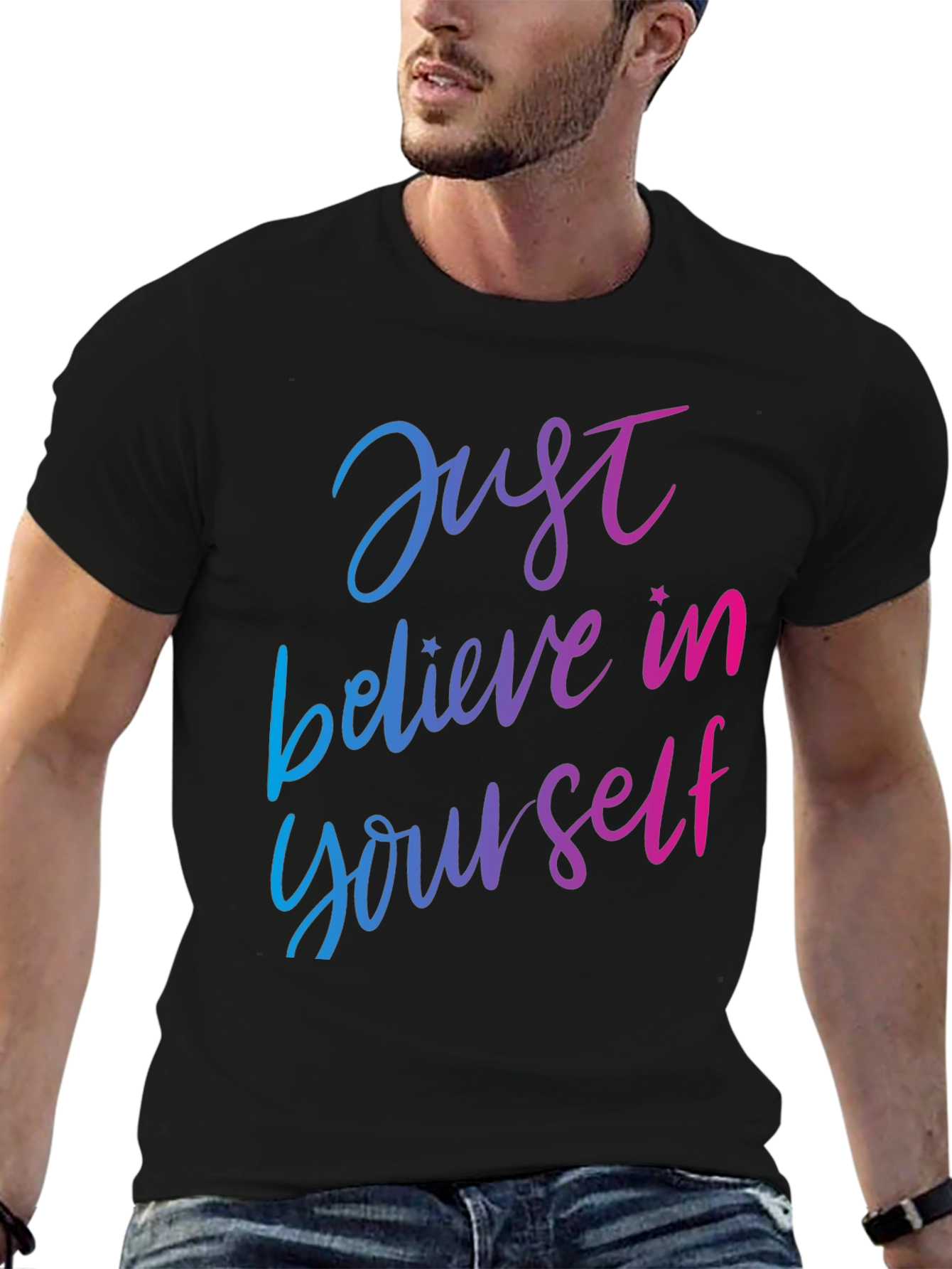 Just Believe in Yourself Graphic Tee