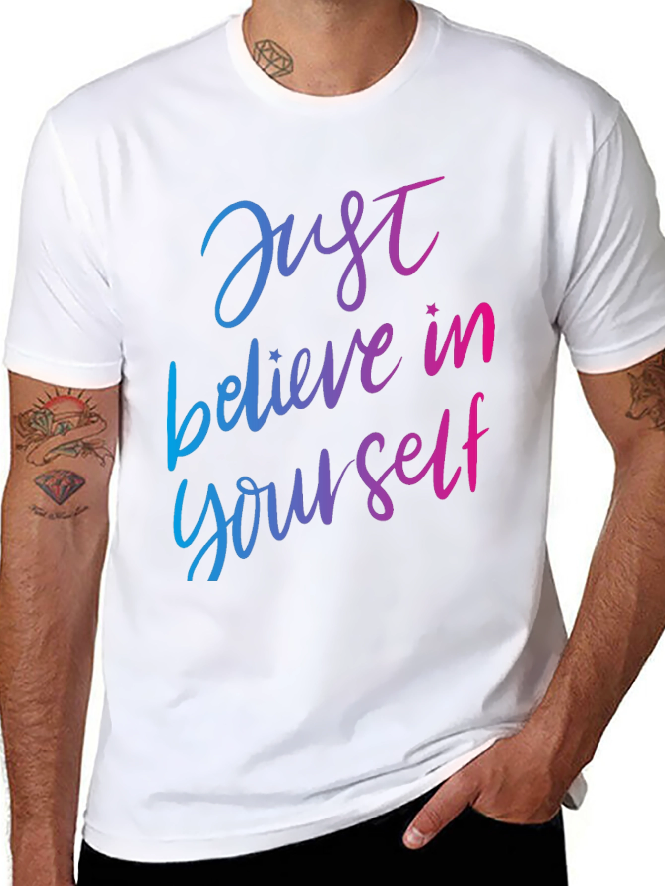 Just Believe in Yourself Graphic Tee
