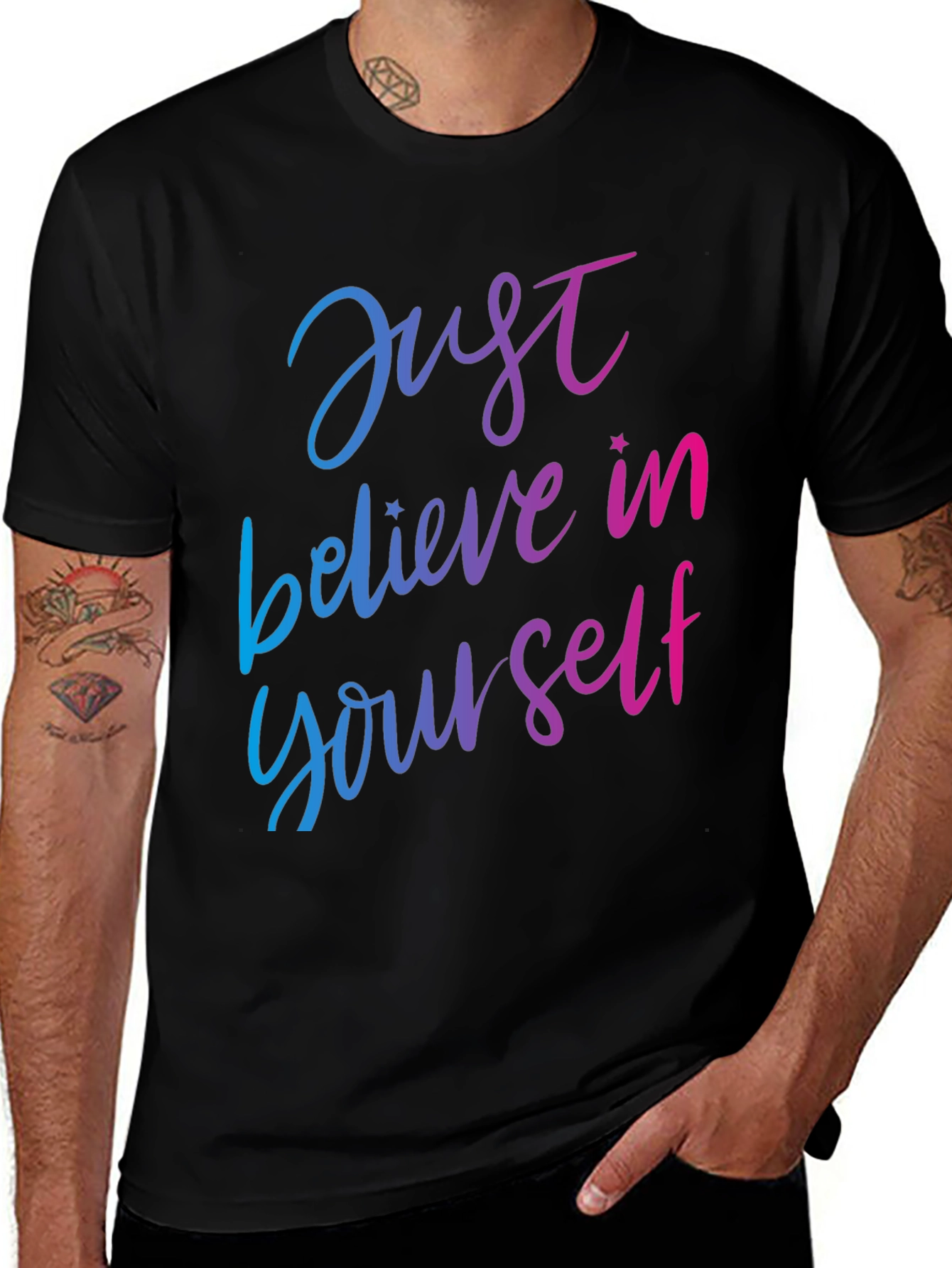 Just Believe in Yourself Graphic Tee