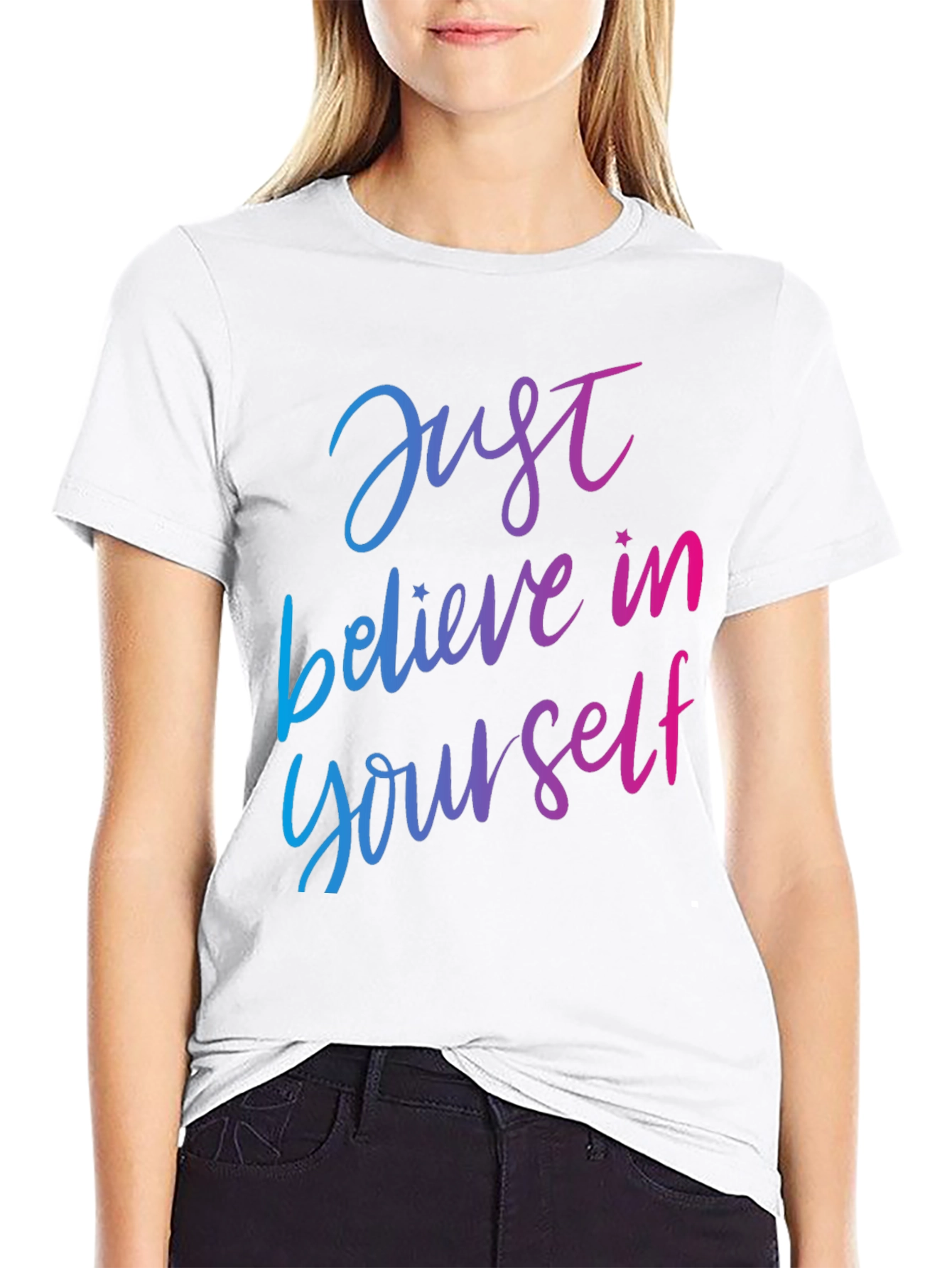 Just Believe in Yourself Graphic Tee