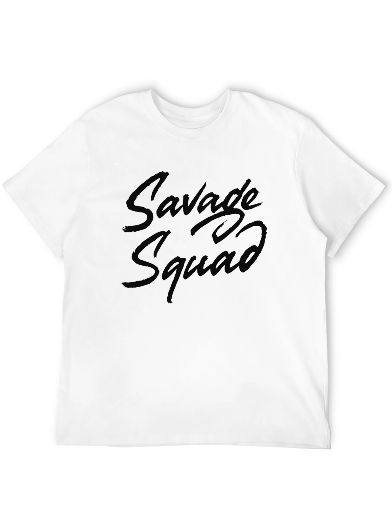 Savage Squad Black Graphic Tee