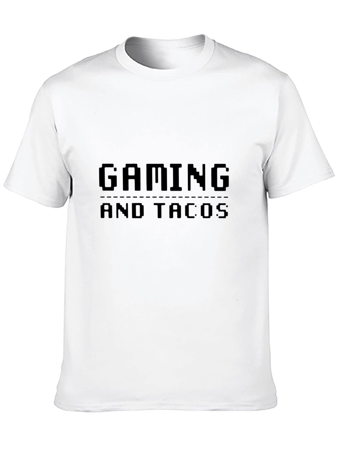 Gaming and Tacos Black T-Shirt