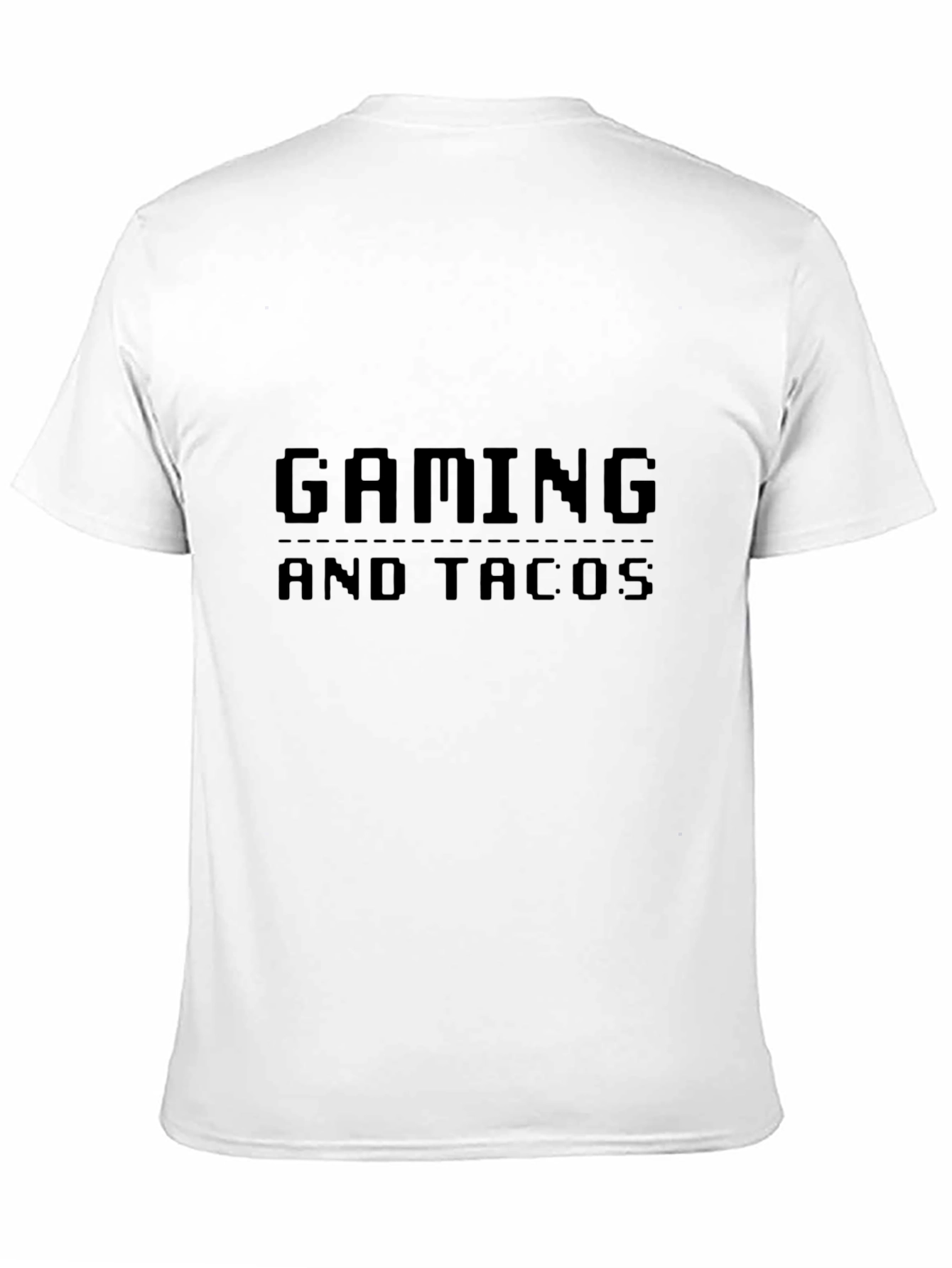 Gaming and Tacos Black T-Shirt