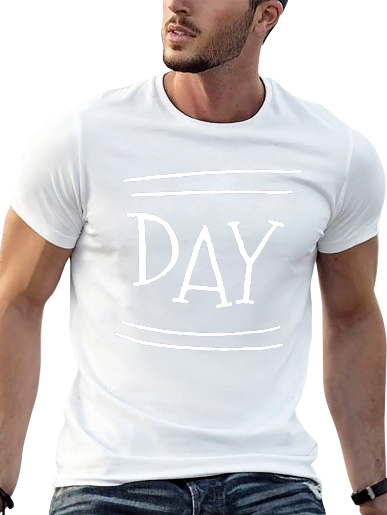 Day Graphic Tee - Mens Black T-Shirt