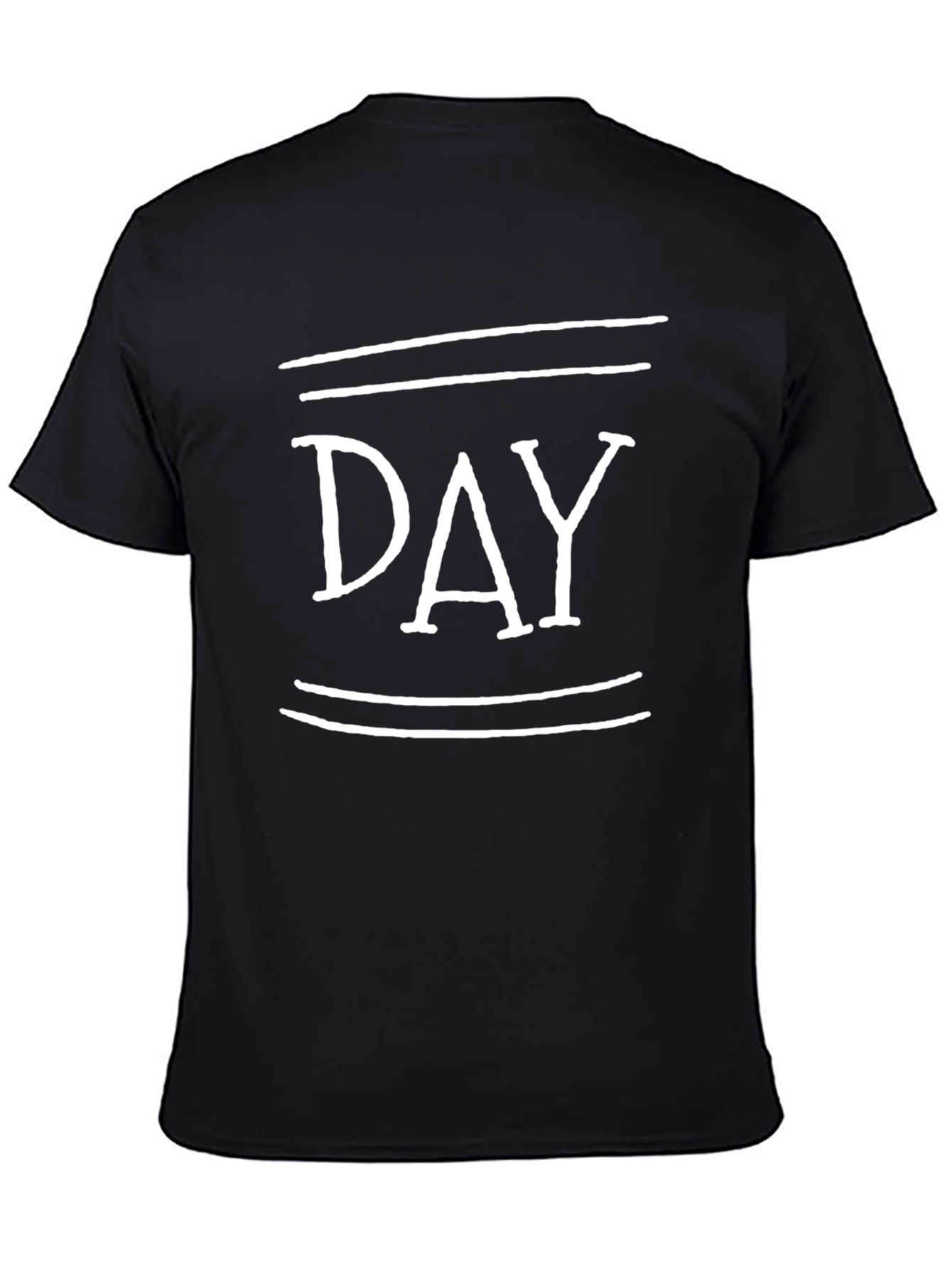 Day Graphic Tee - Mens Black T-Shirt