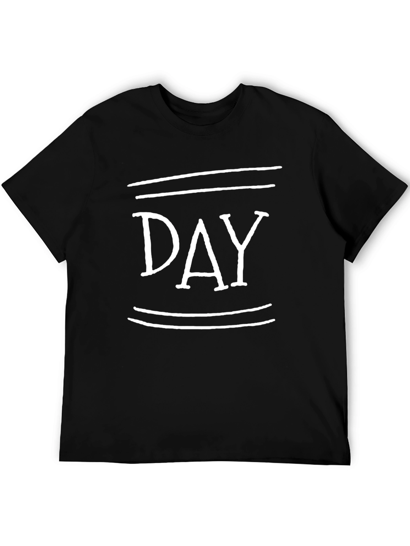 Day Graphic Tee - Mens Black T-Shirt