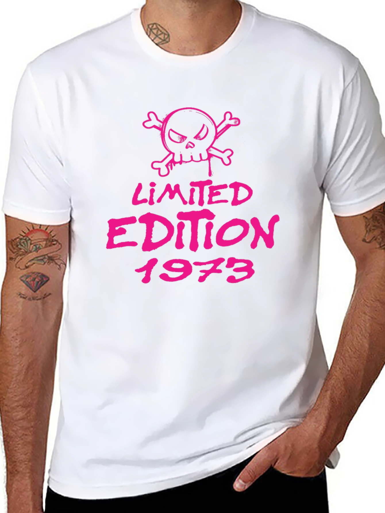 Limited Edition 1973 Skull Graphic T-Shirt