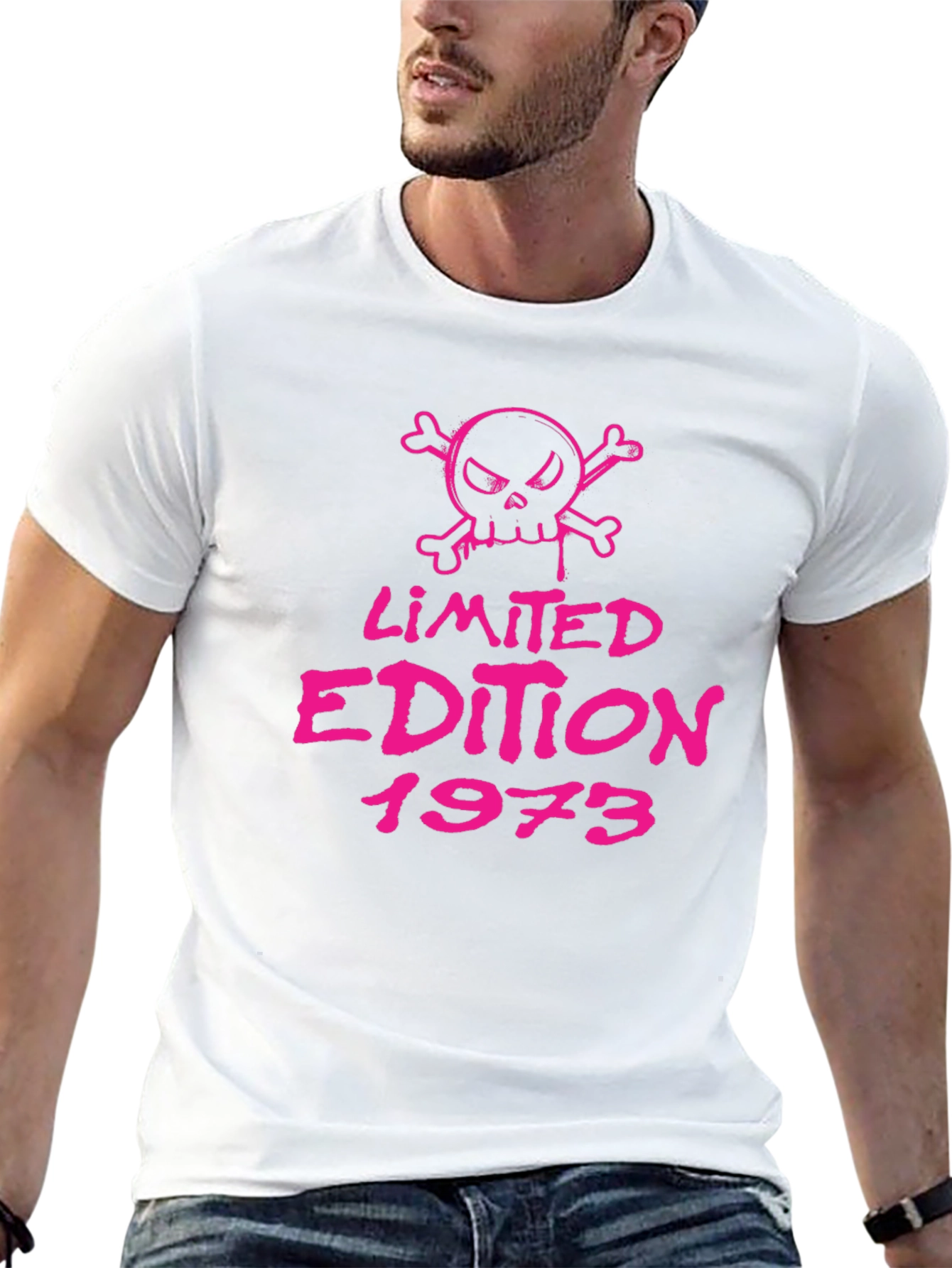 Limited Edition 1973 Skull Graphic T-Shirt