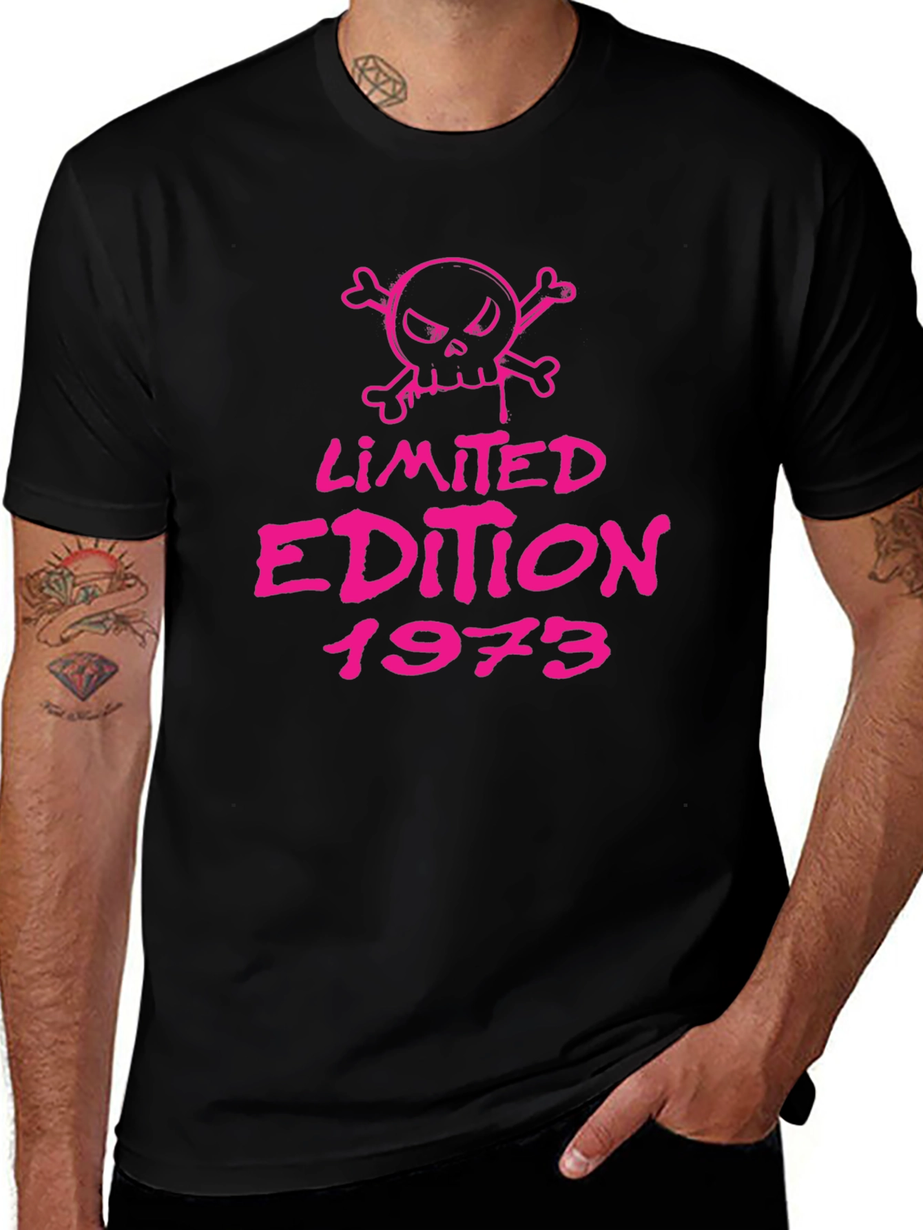 Limited Edition 1973 Skull Graphic T-Shirt