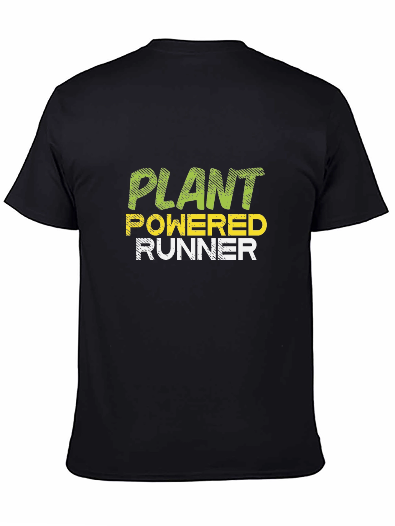Plant Powered Runner - Vegan Fitness T-Shirt