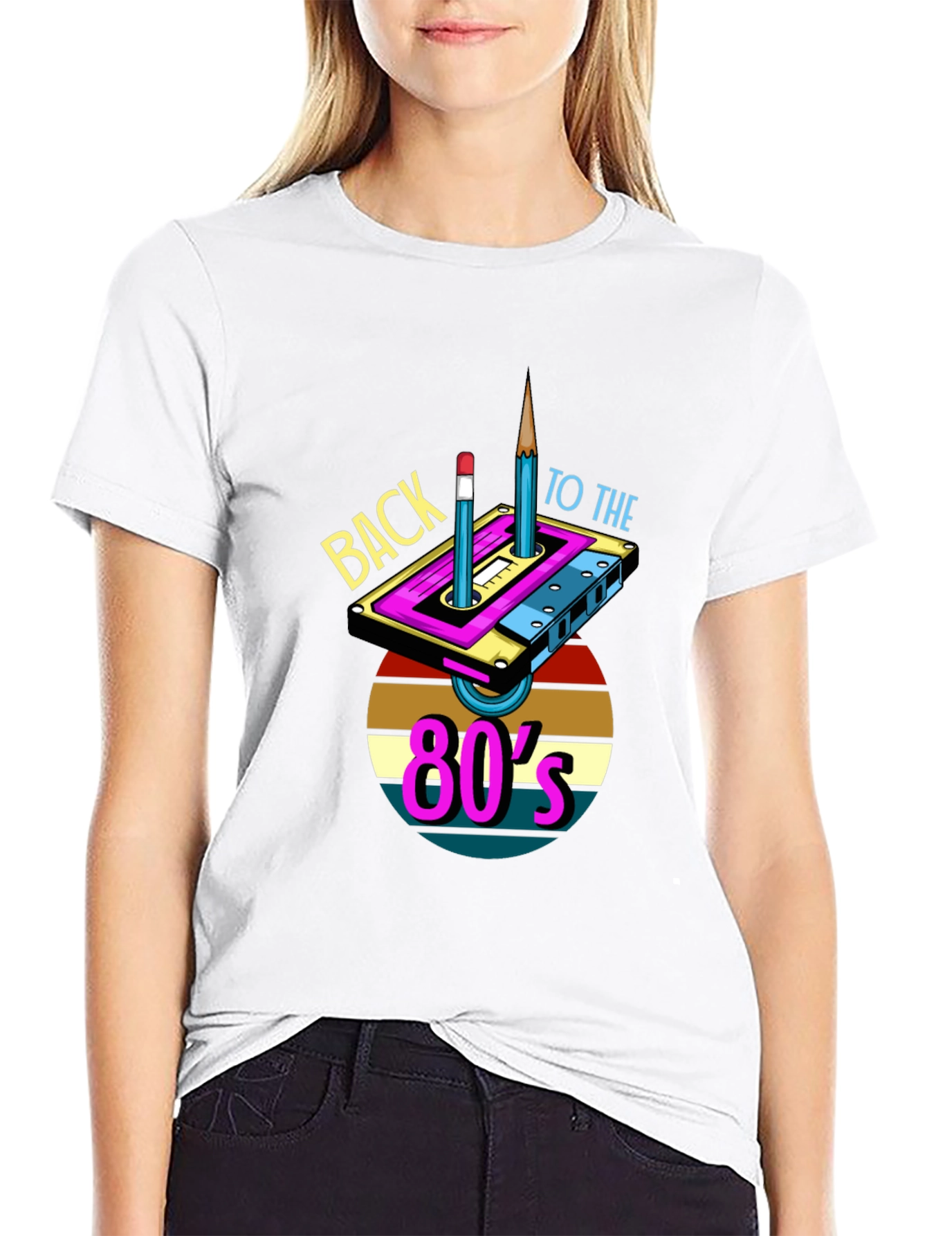 Retro 80s Cassette Tape T-Shirt